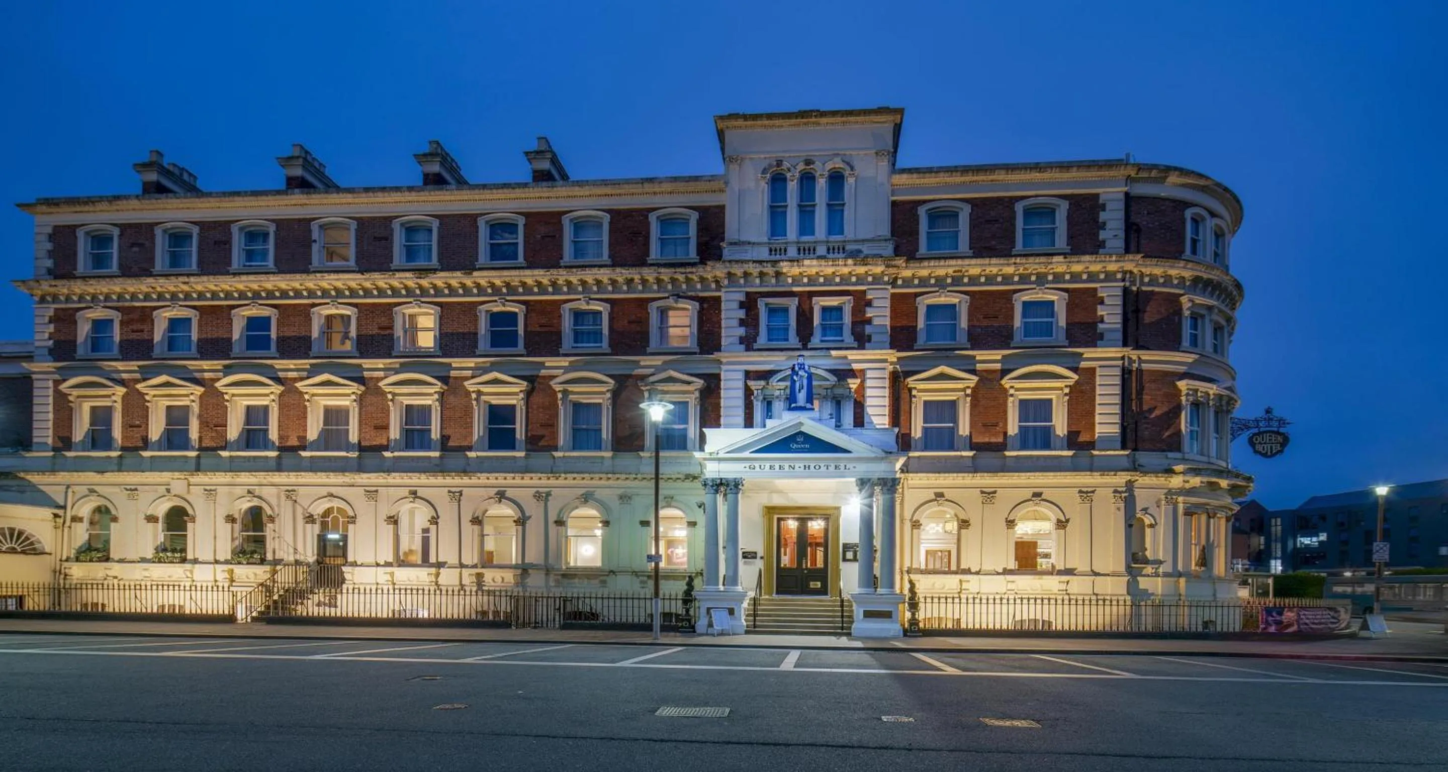 Property building in The Queen at Chester Hotel, BW Premier Collection