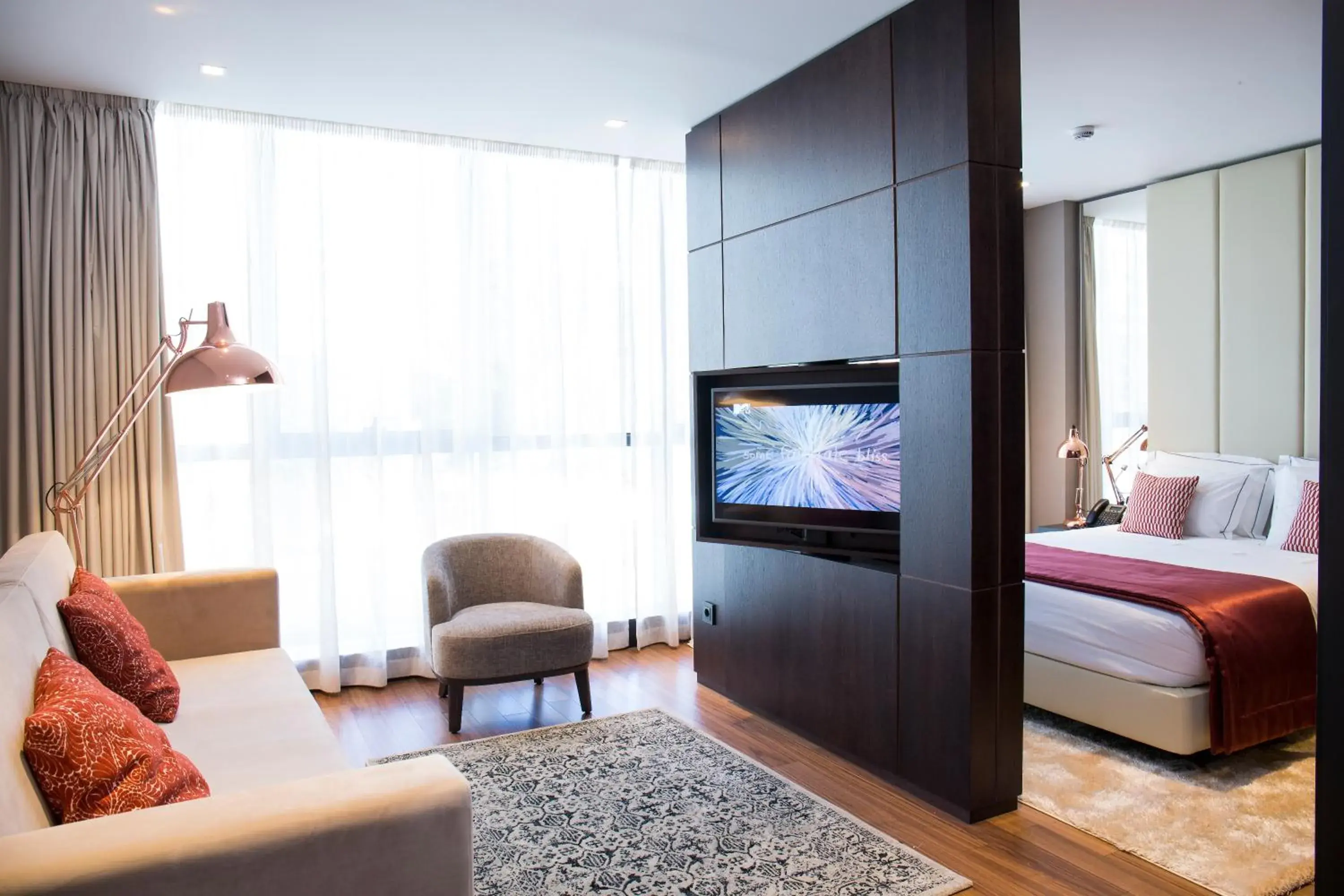 Living room, Bed in Upon Lisbon Prime Residences Living room, Bed in Upon Lisbon Prime Residences