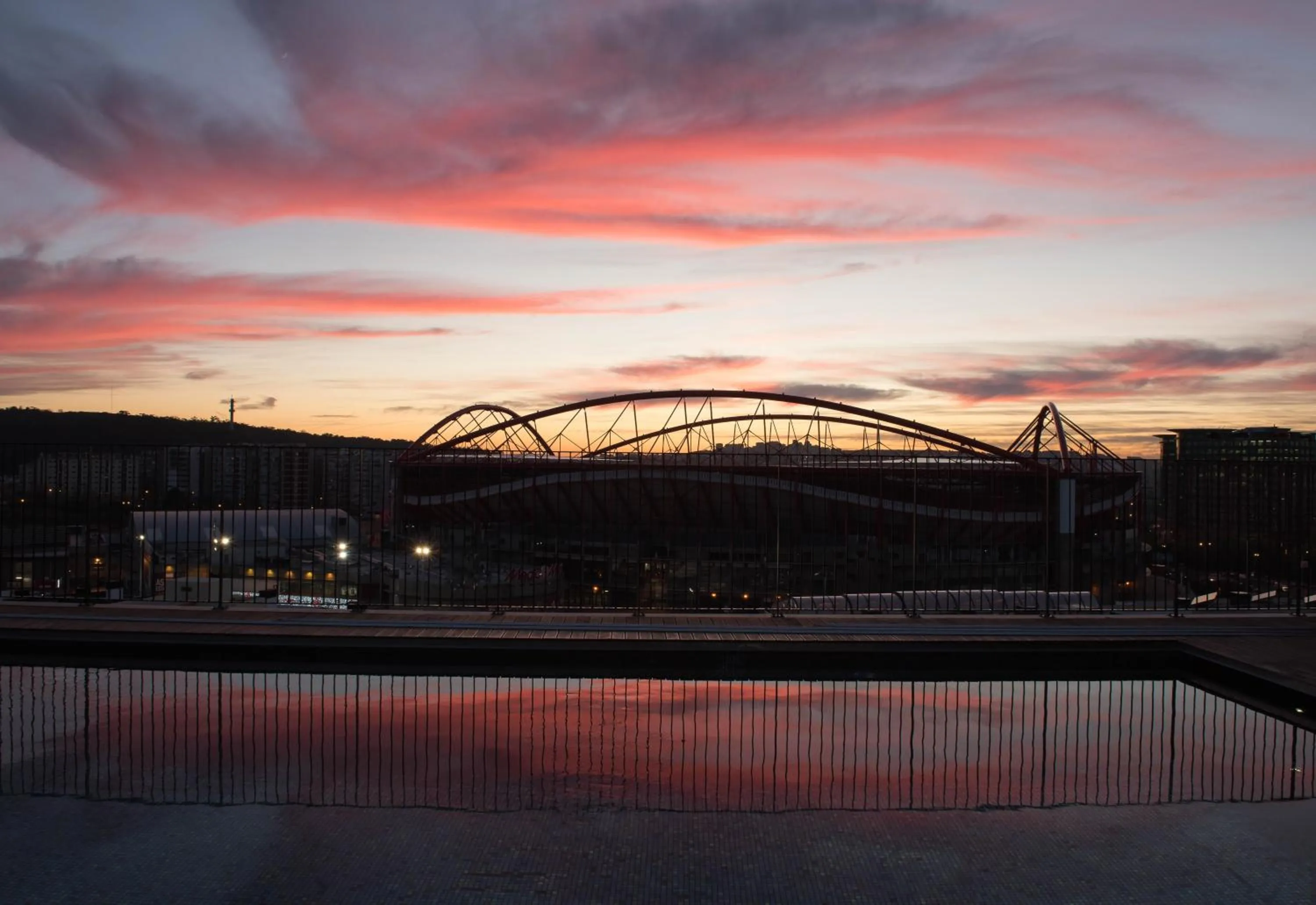 Pool view in Upon Lisbon Prime Residences