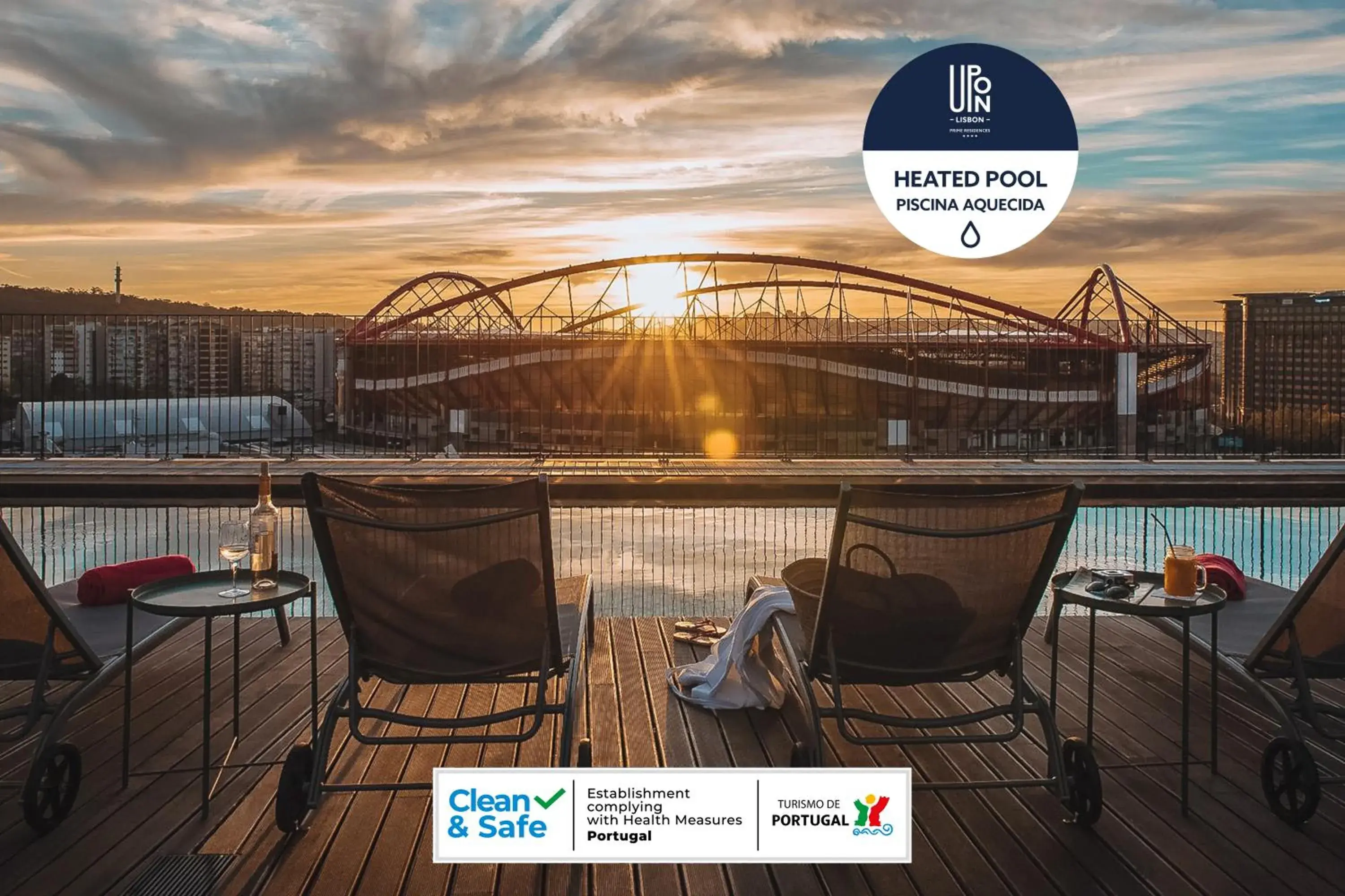 Swimming pool in Upon Lisbon Prime Residences Swimming pool in Upon Lisbon Prime Residences