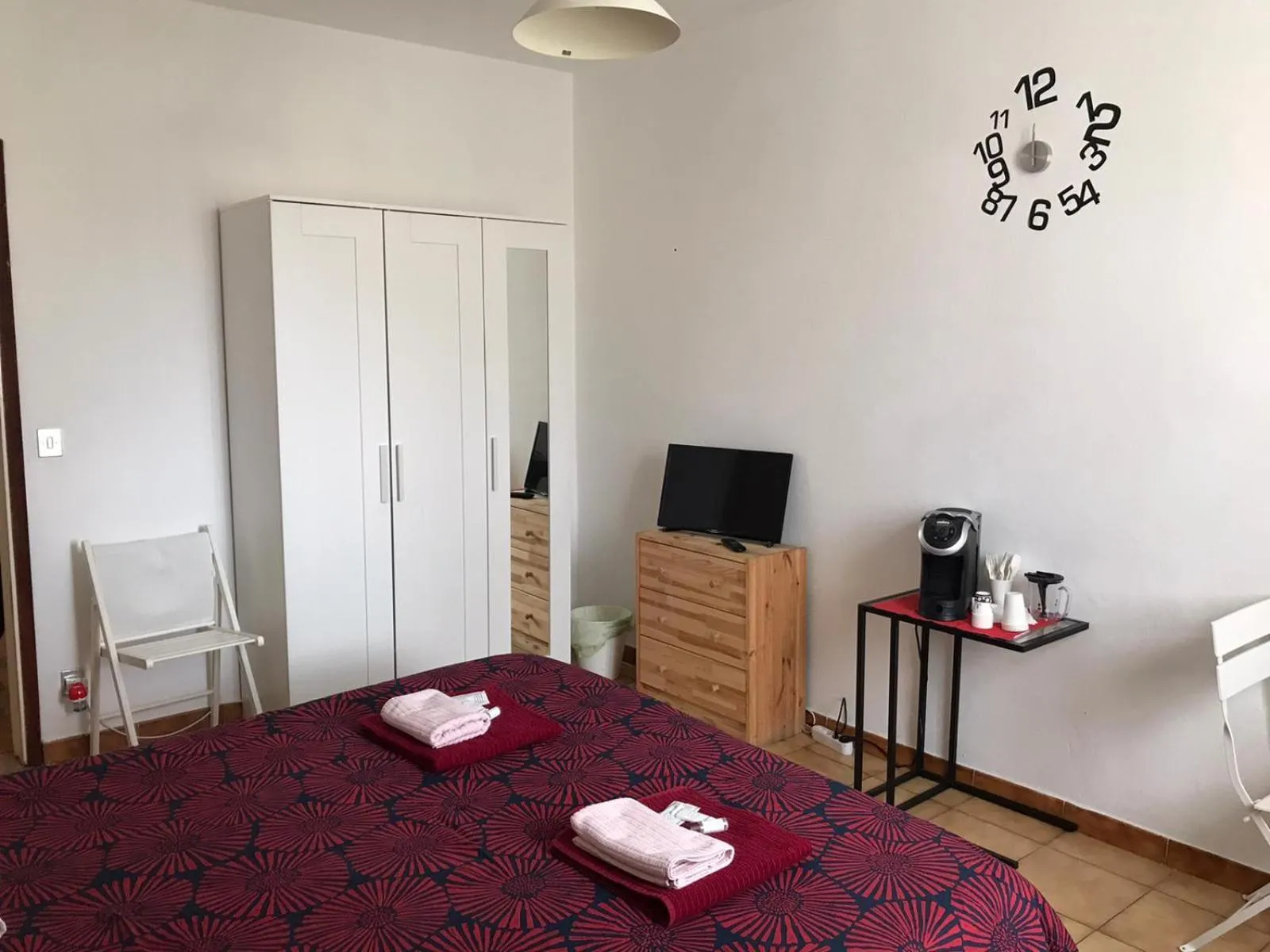 Photo of the whole room, Bed in A Casa di Lucia