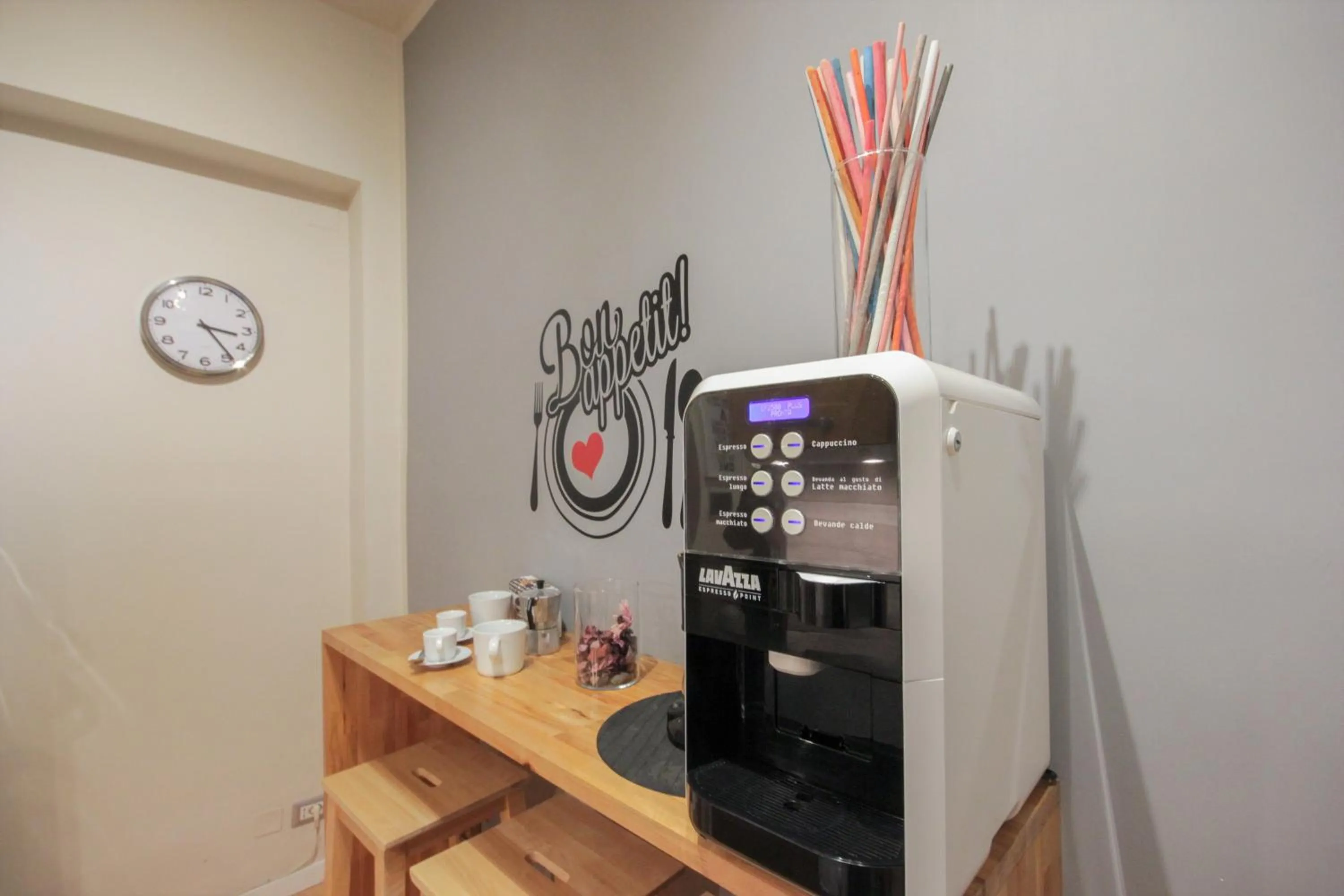 Coffee/tea facilities in Le Piazze di Roma Sweet Apartment