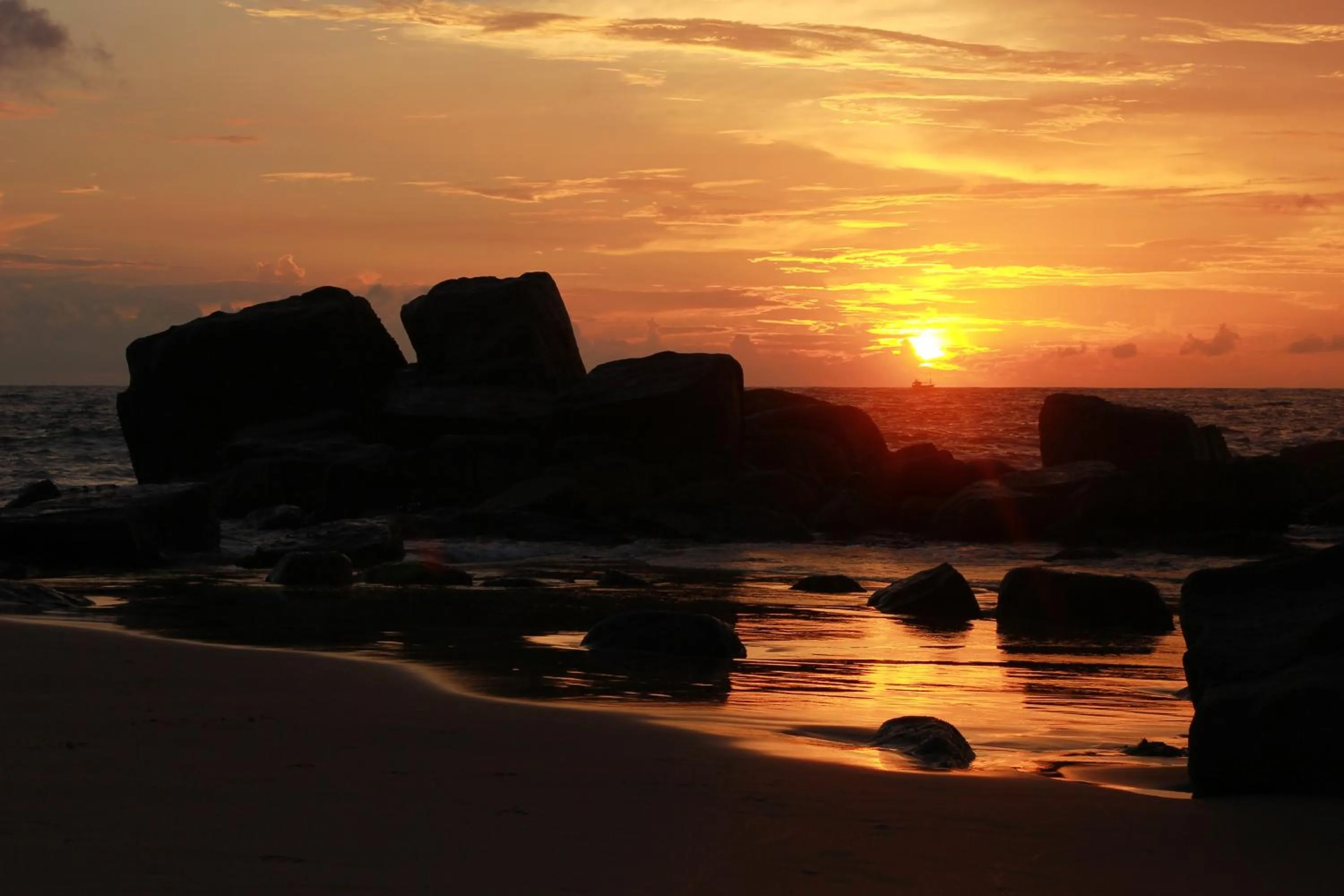 Sea view in Villa crocodile beach