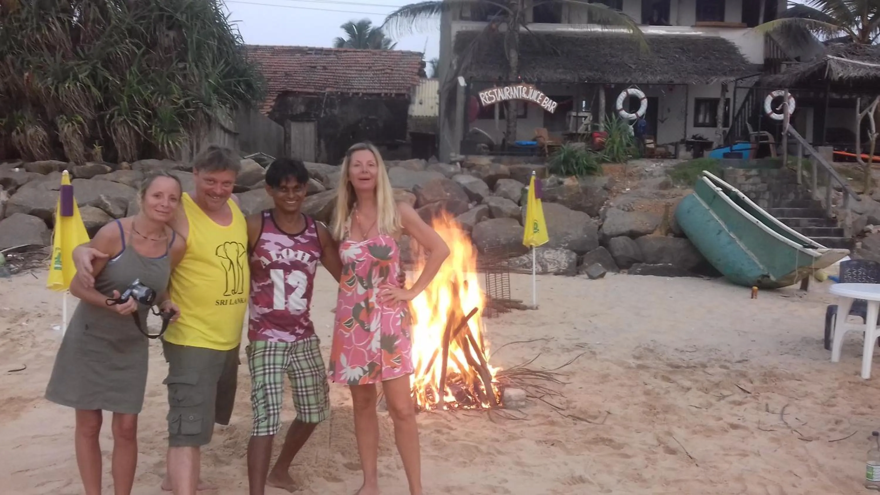 BBQ facilities in Villa crocodile beach