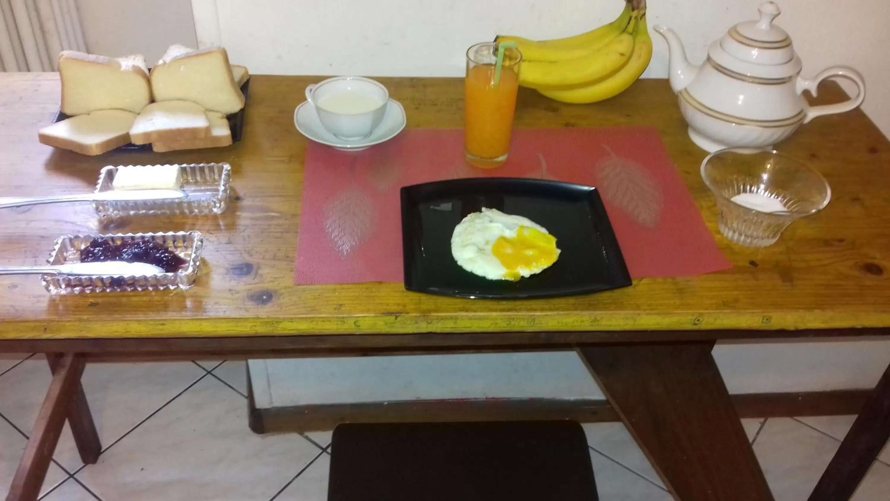 English/Irish breakfast in Villa crocodile beach