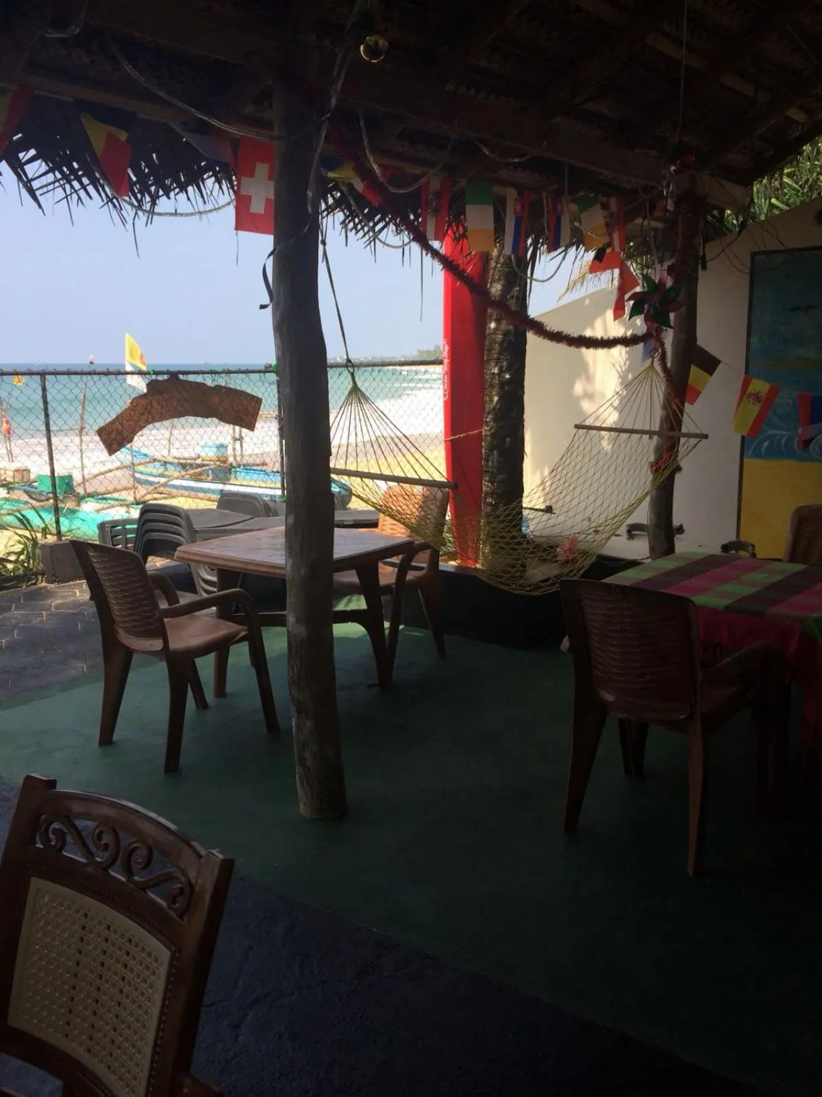 Dining area in Villa crocodile beach