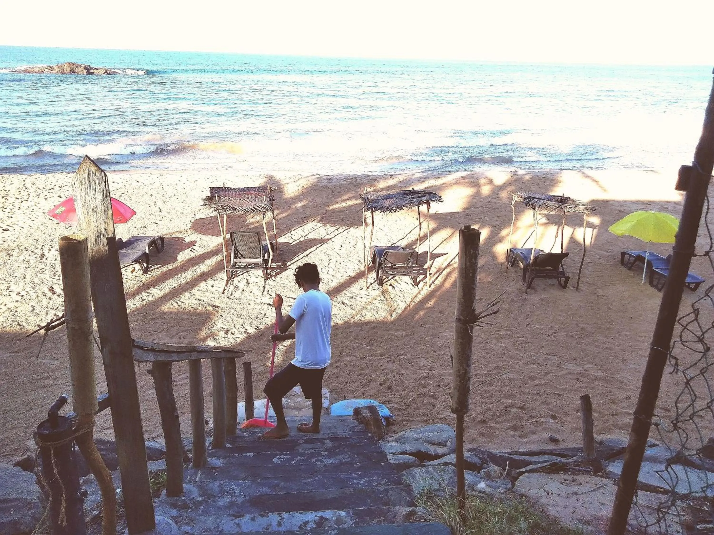 Beach in Villa crocodile beach
