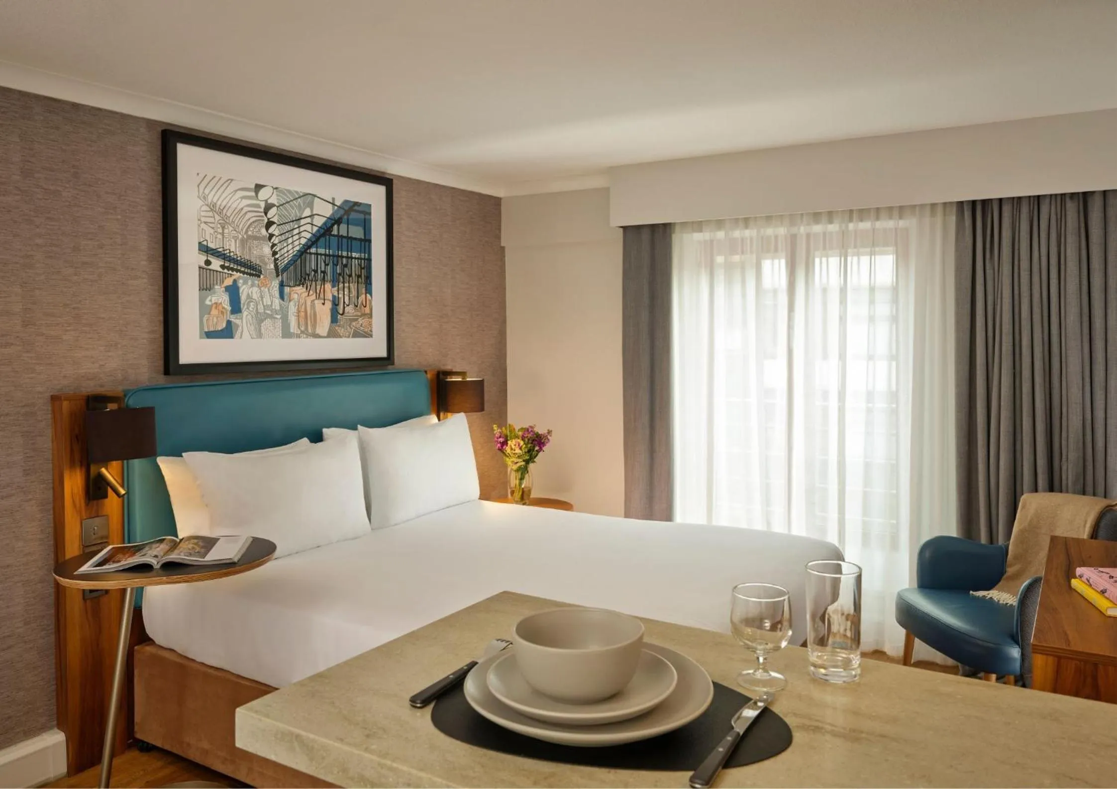 Bed in Citadines Barbican London