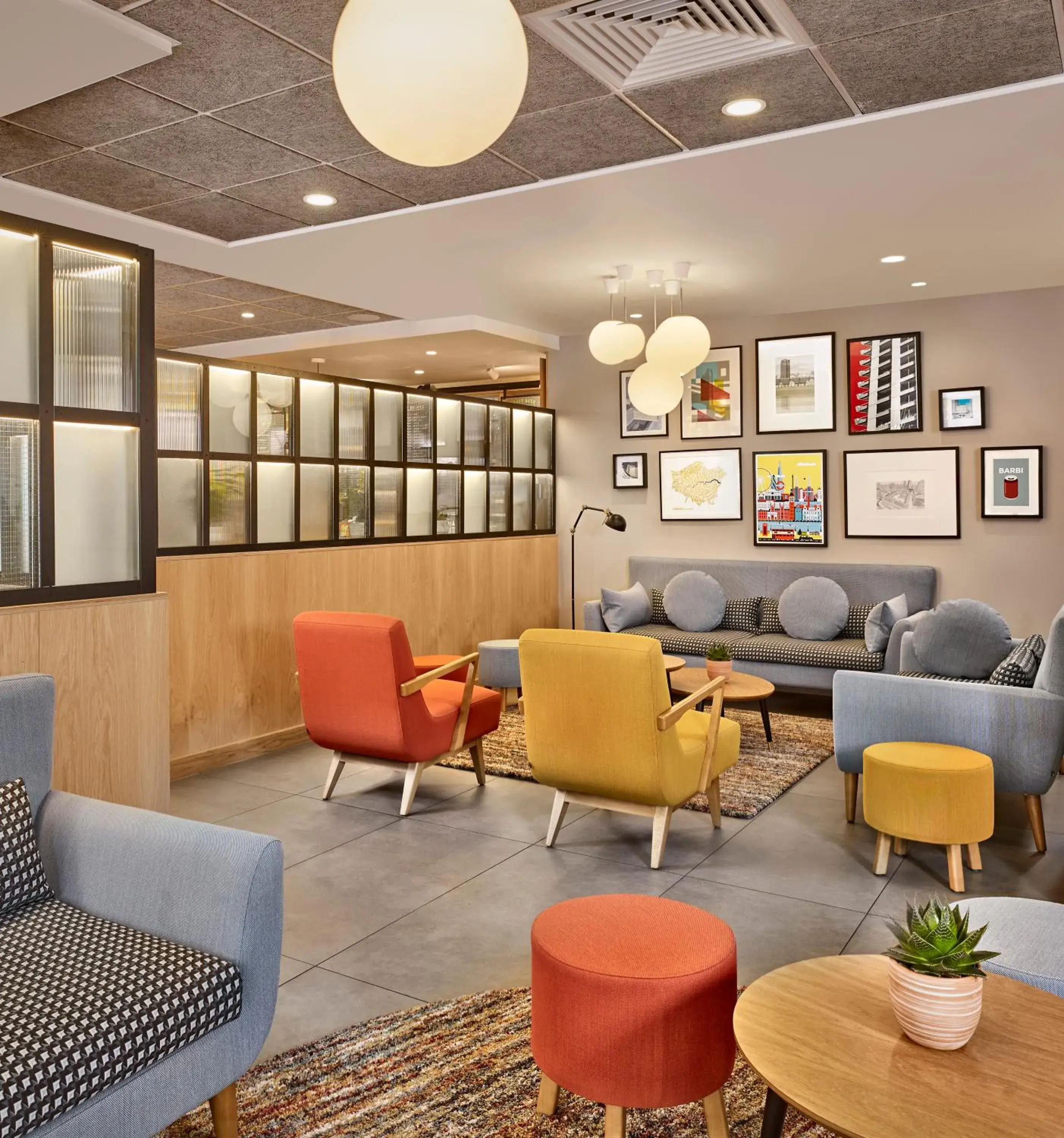 Lobby or reception in Citadines Barbican London Lobby or reception in Citadines Barbican London