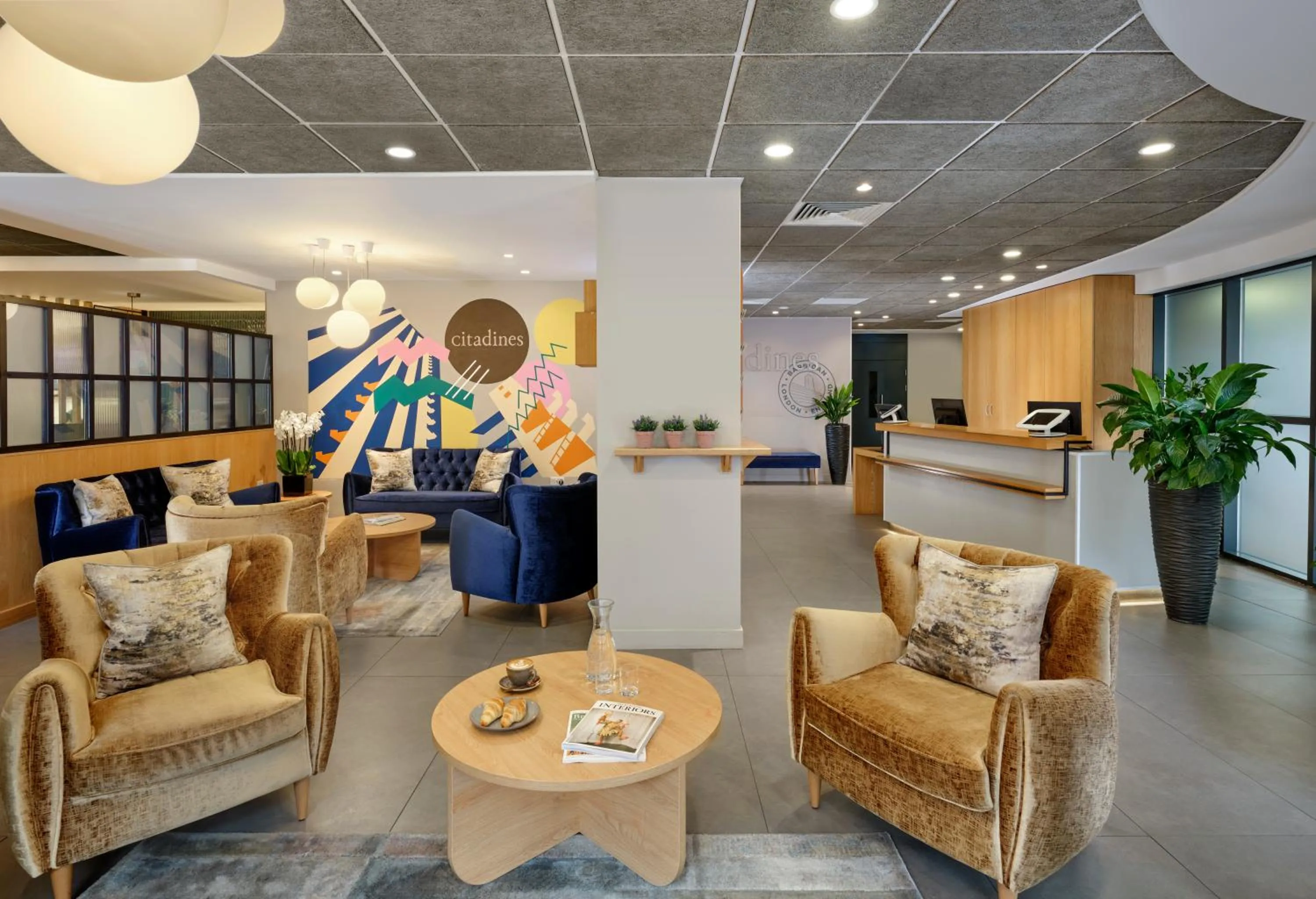 Lobby or reception in Citadines Barbican London