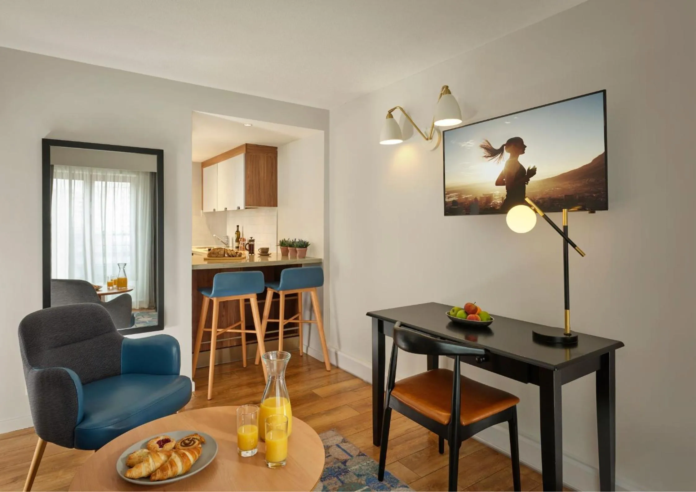 Living room in Citadines Barbican London