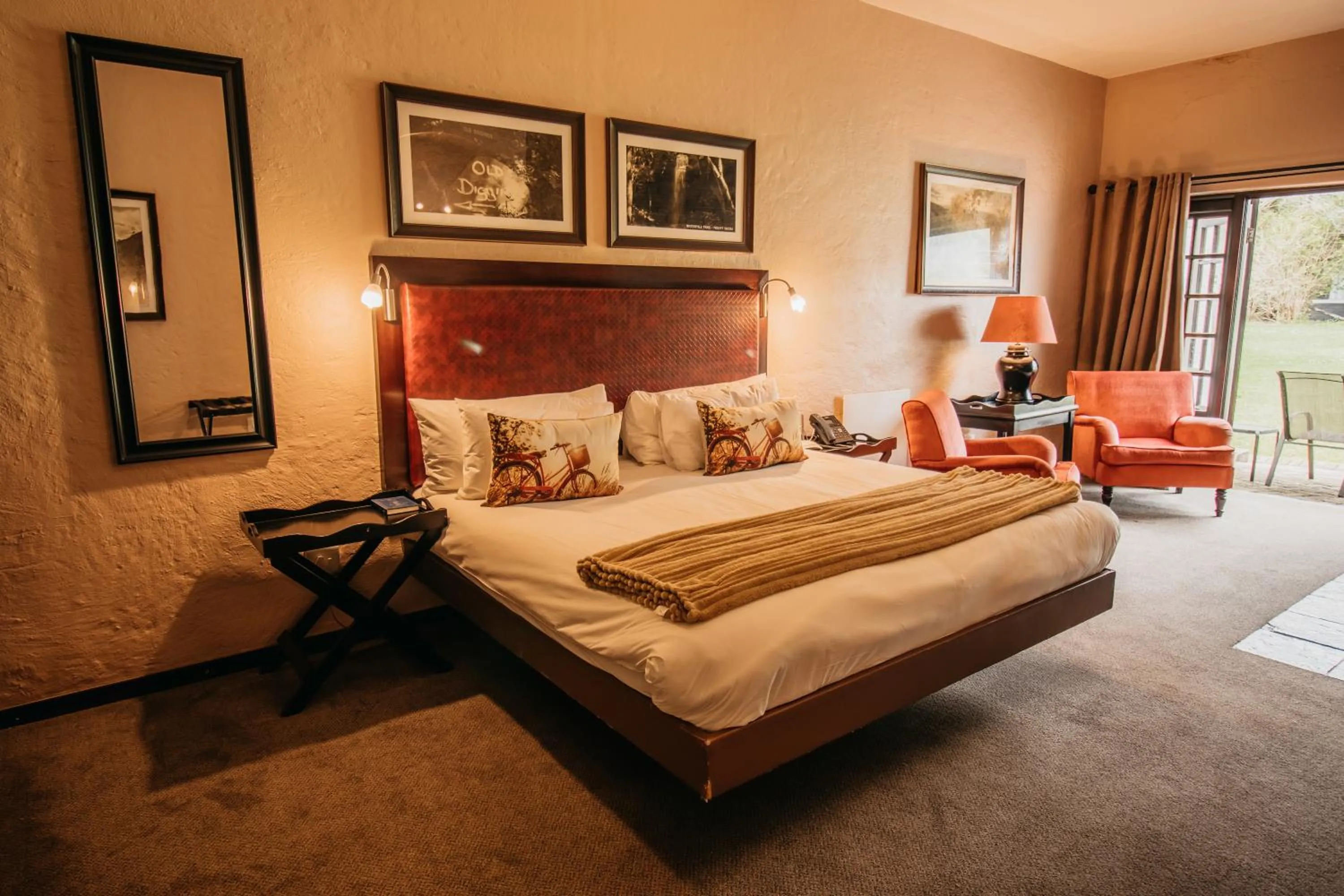 Bed in Mount Sheba Rainforest Hotel - Mountain Spring Water