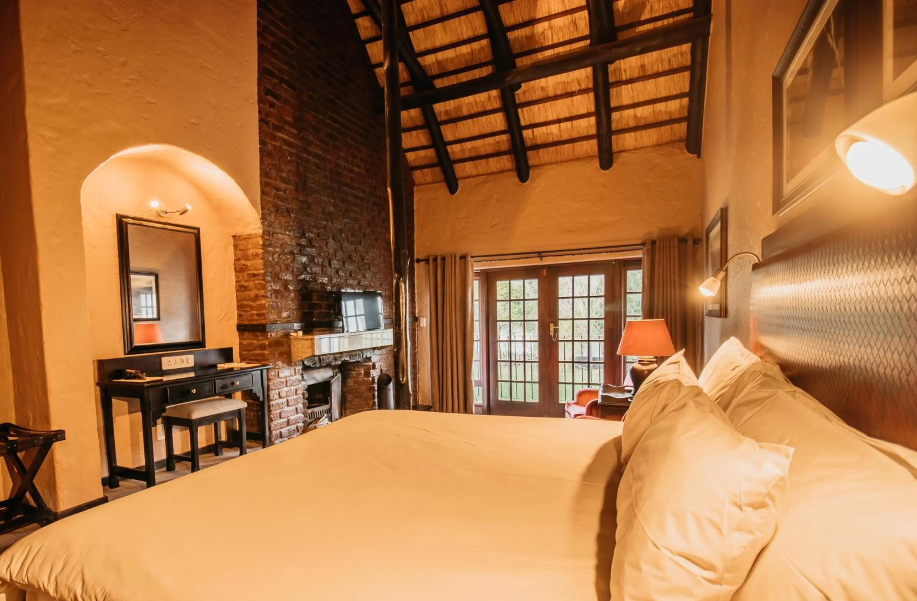 Bed in Mount Sheba Rainforest Hotel - Mountain Spring Water