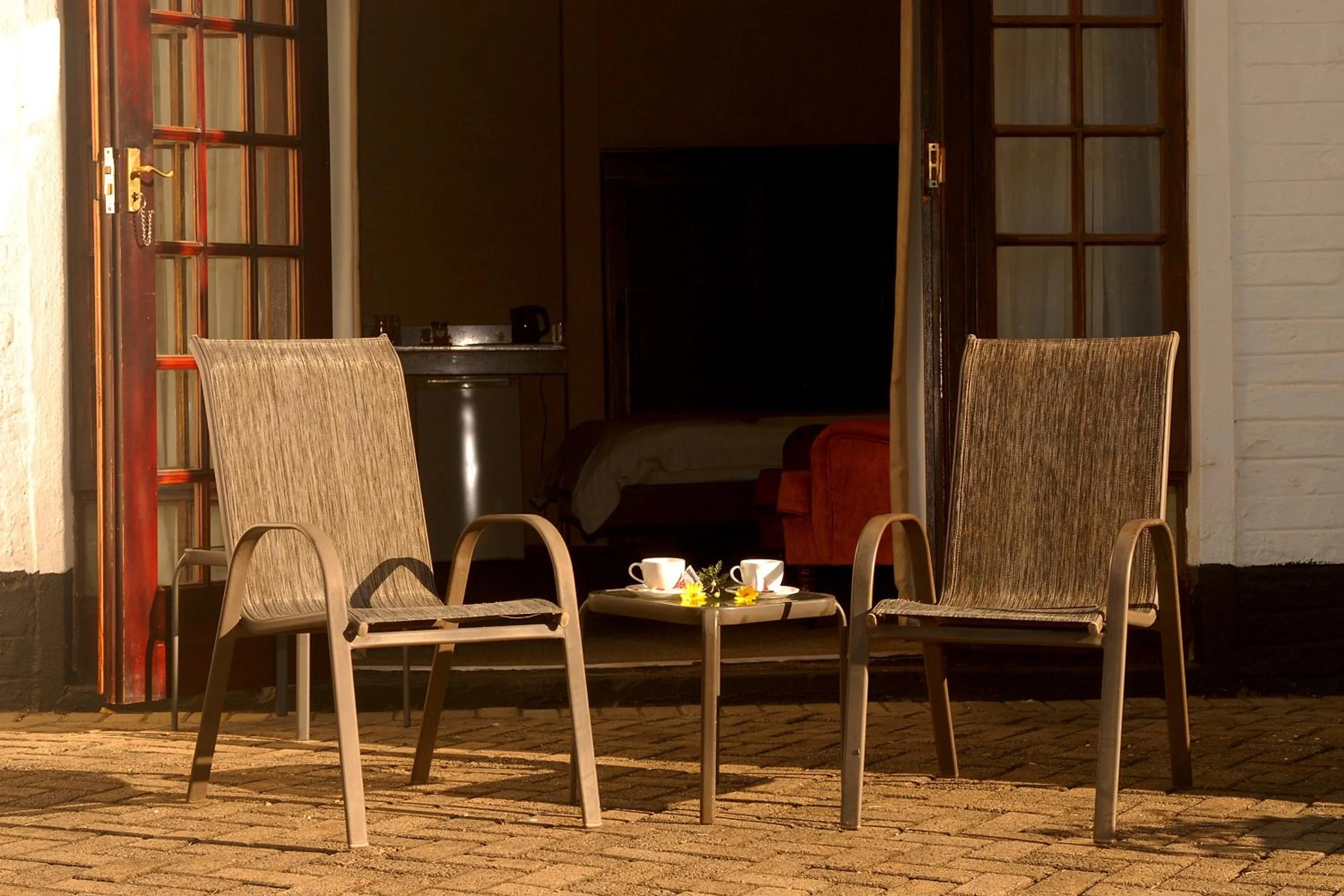 Patio in Mount Sheba Rainforest Hotel - Mountain Spring Water