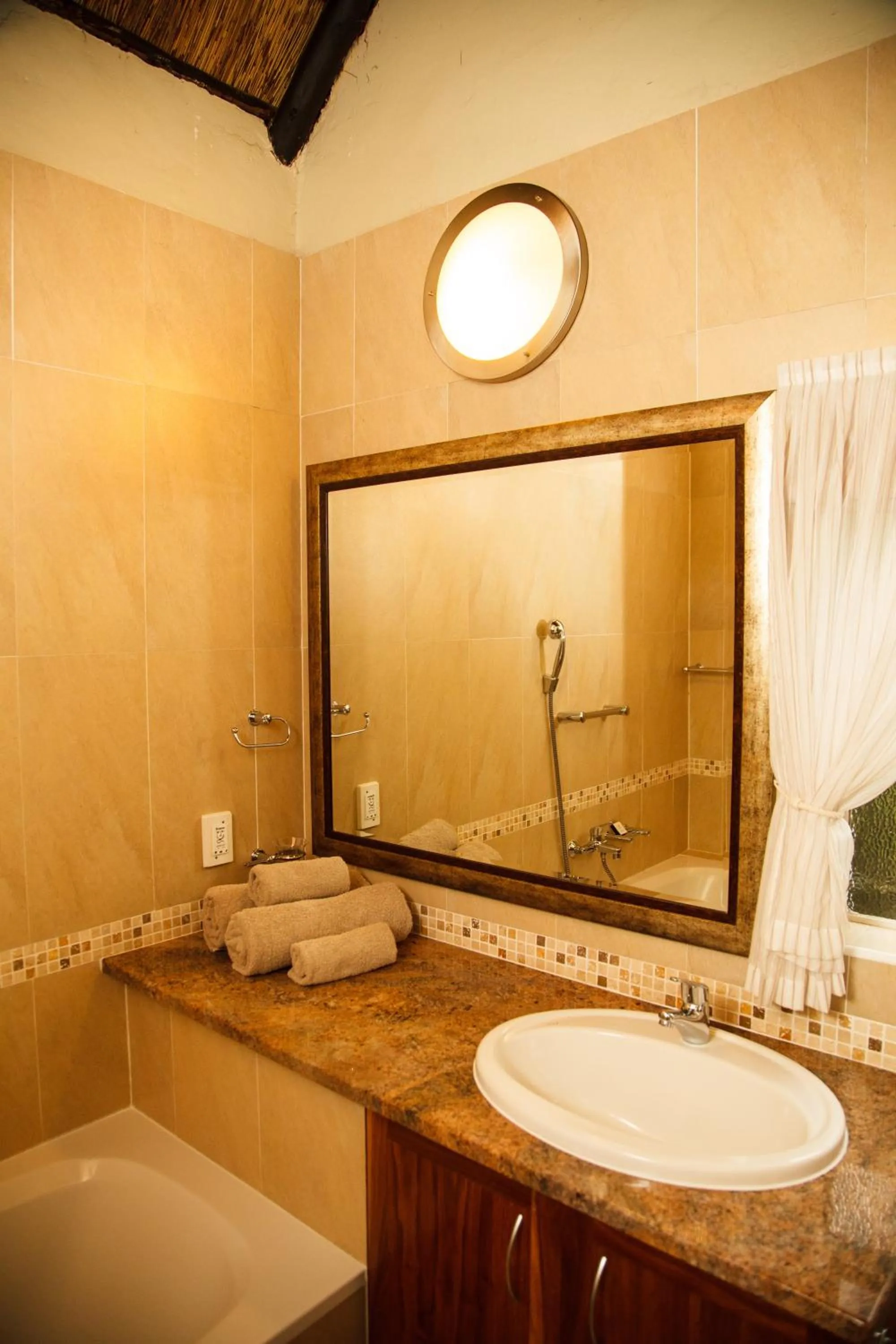 Bathroom in Mount Sheba Rainforest Hotel - Mountain Spring Water