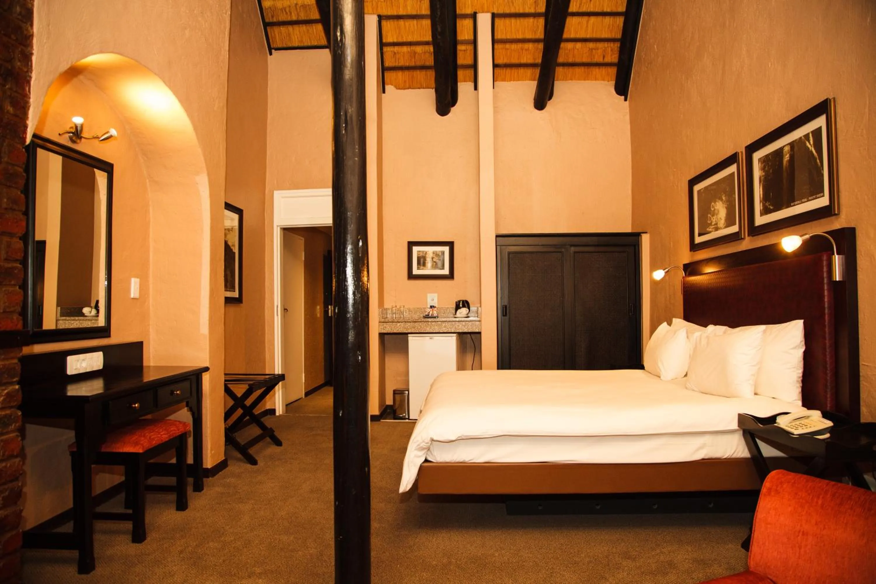 Bed in Mount Sheba Rainforest Hotel - Mountain Spring Water