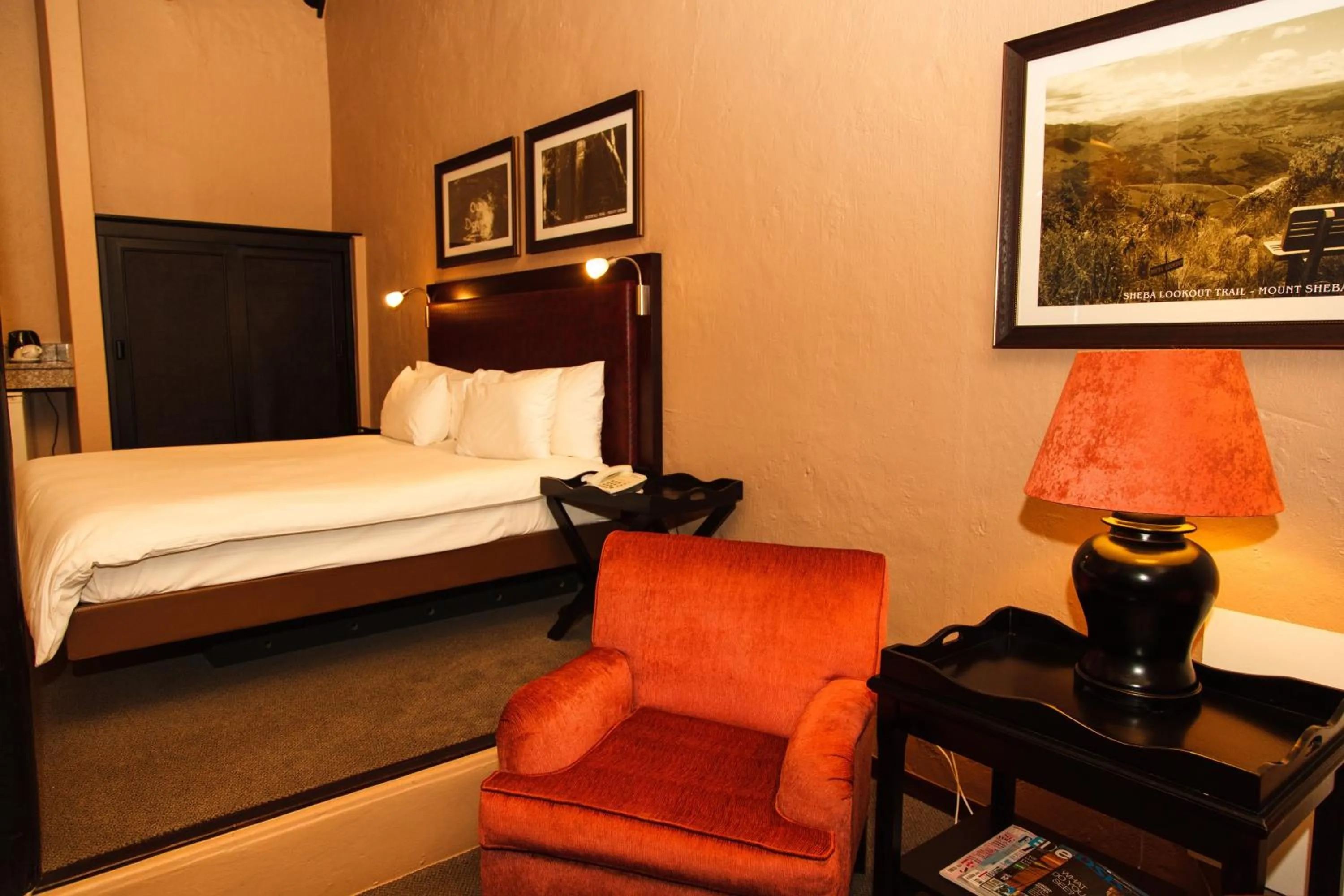 Bed in Mount Sheba Rainforest Hotel - Mountain Spring Water