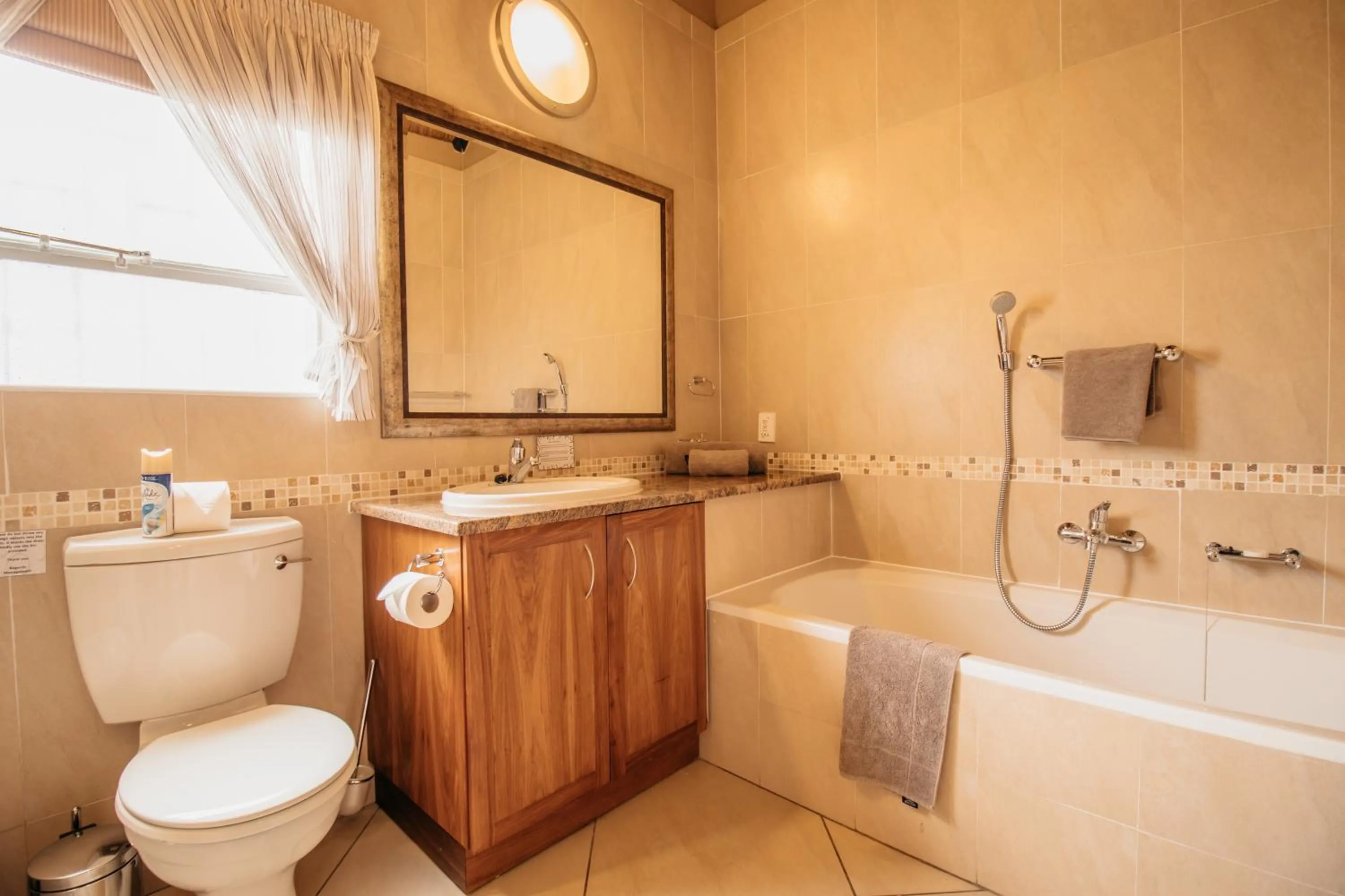 Bathroom in Mount Sheba Rainforest Hotel - Mountain Spring Water