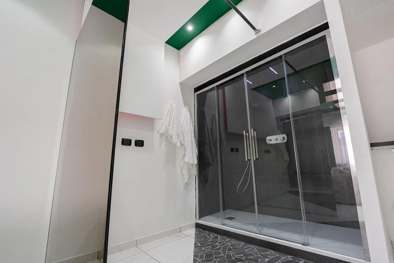 Shower in Al Campanile H Napoli Centro, by ClaPa Group Dislocated Hospitality