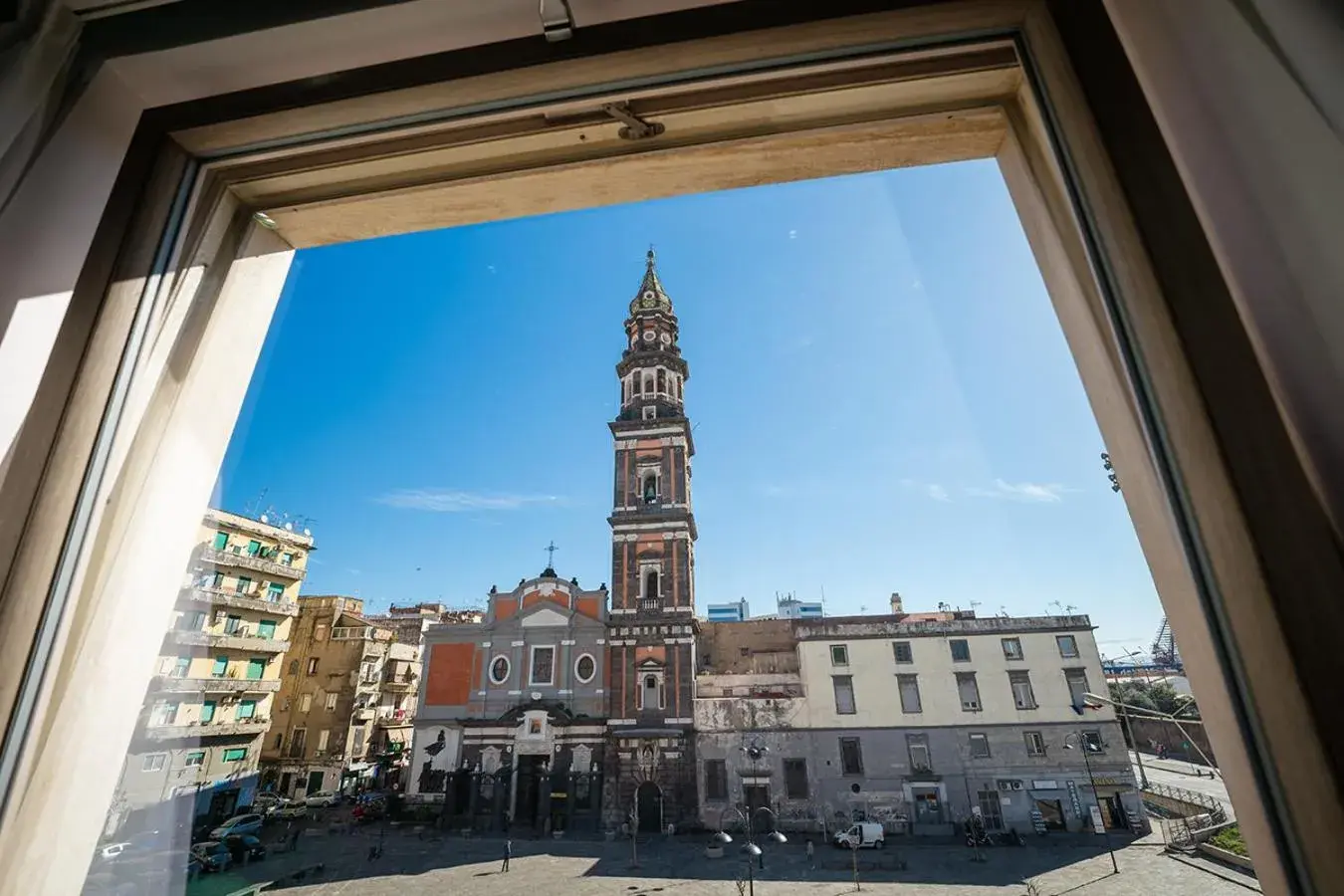 Property building in Al Campanile H Napoli Centro, by ClaPa Group Dislocated Hospitality Property building in Al Campanile H Napoli Centro, by ClaPa Group Dislocated Hospitality