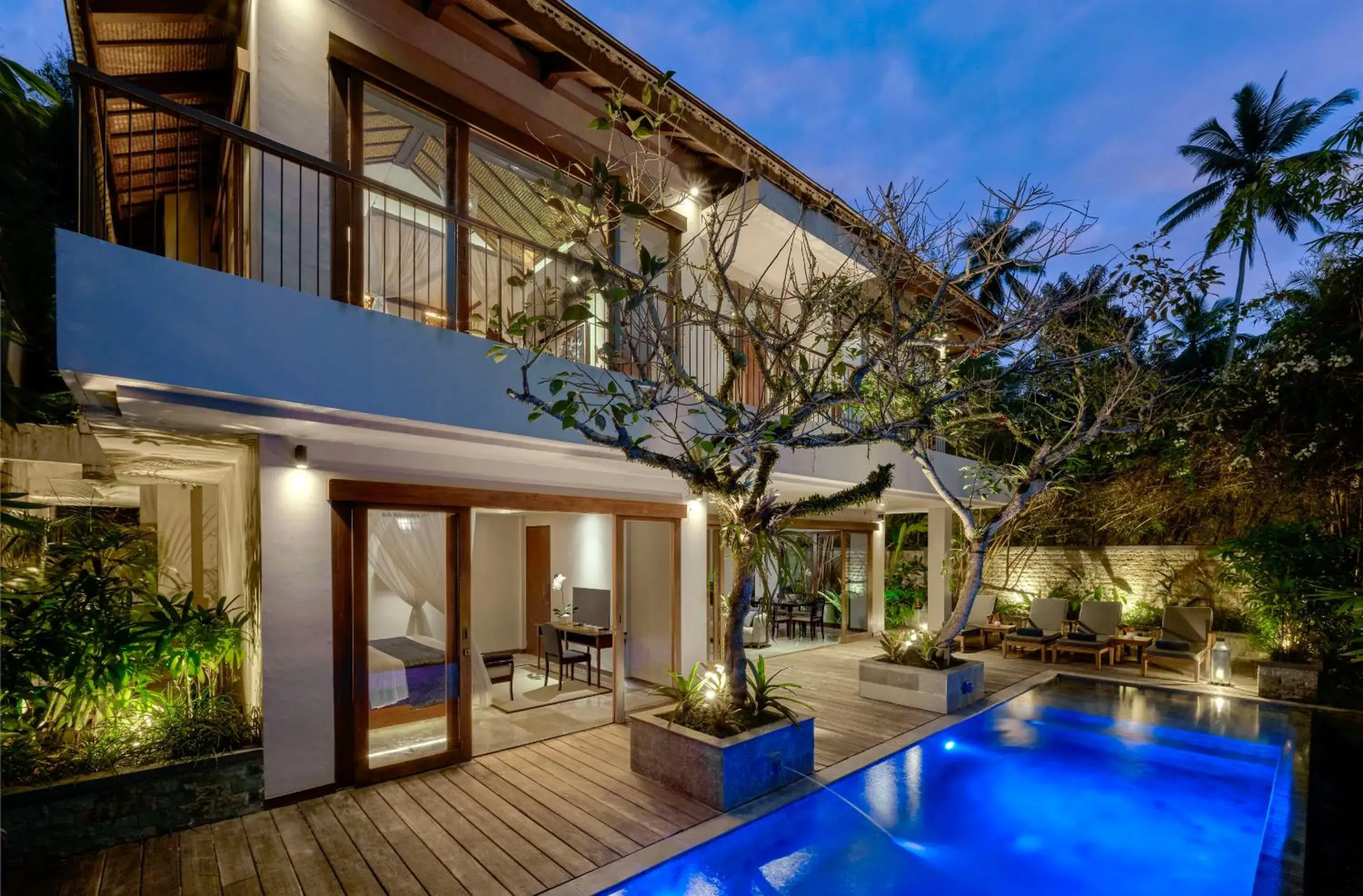 Three-Bedroom Villa with Private Pool in Samsara Ubud Three-Bedroom Villa with Private Pool in Samsara Ubud