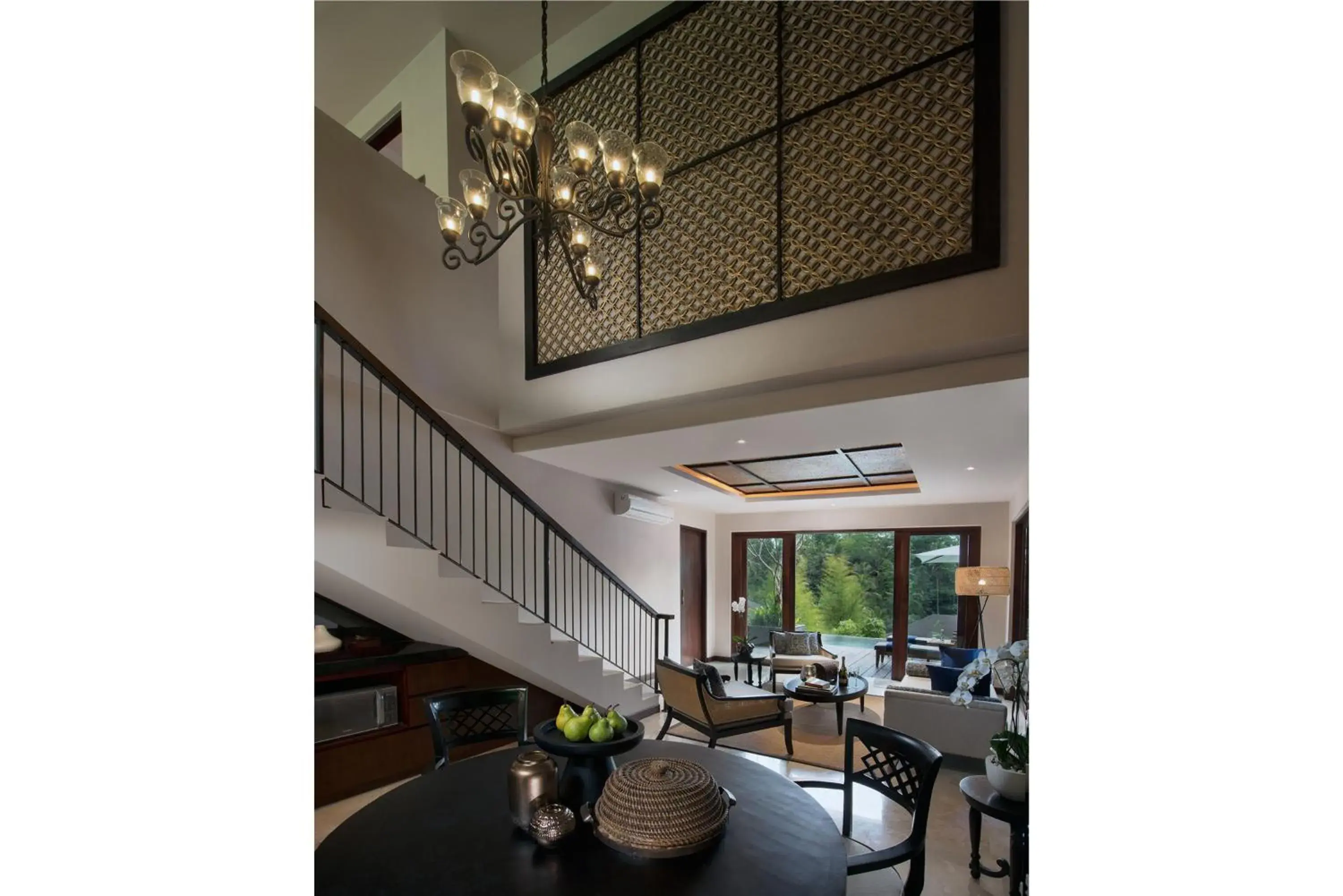 Living room in Samsara Ubud Living room in Samsara Ubud