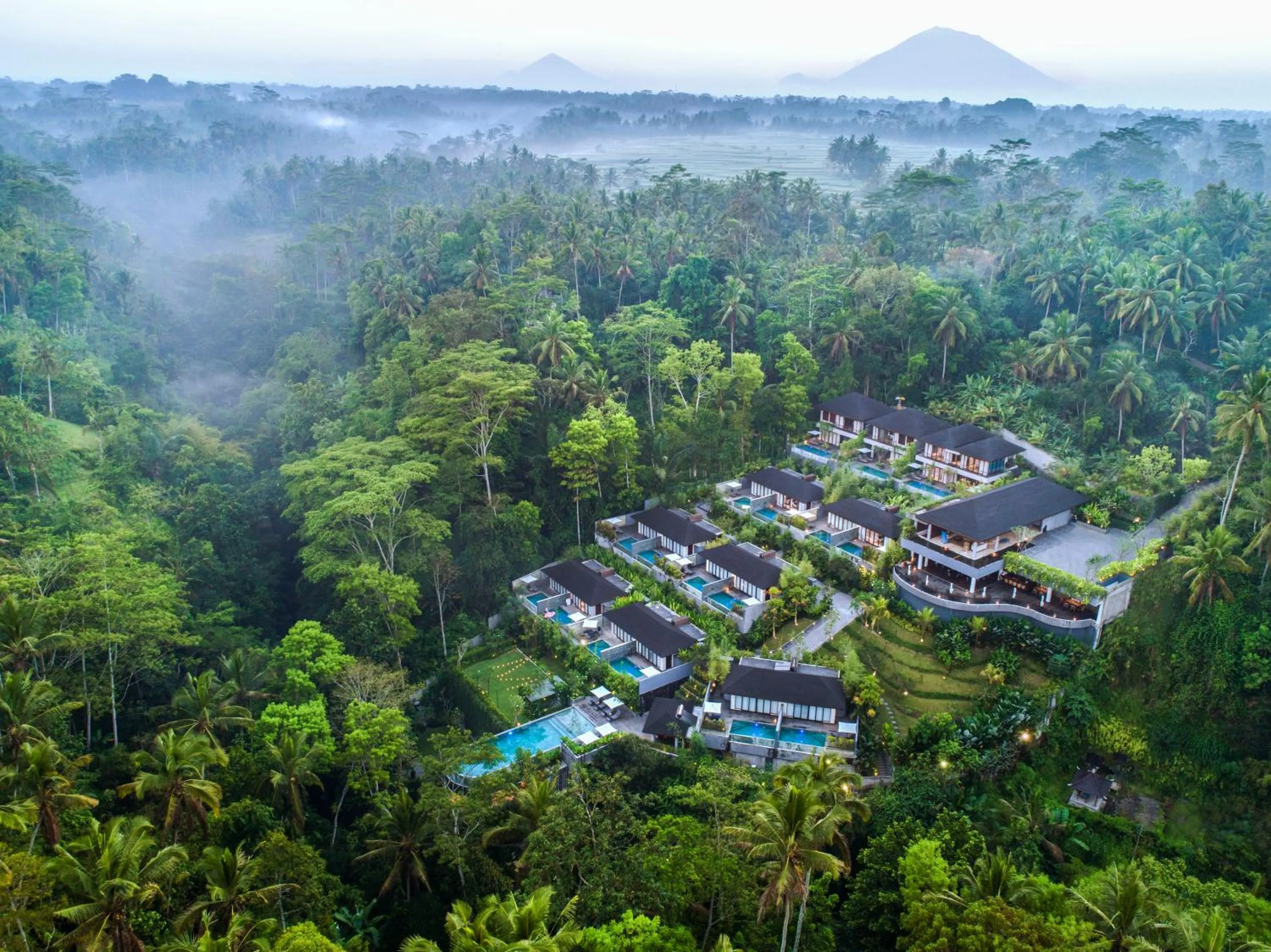 Bird's eye view in Samsara Ubud