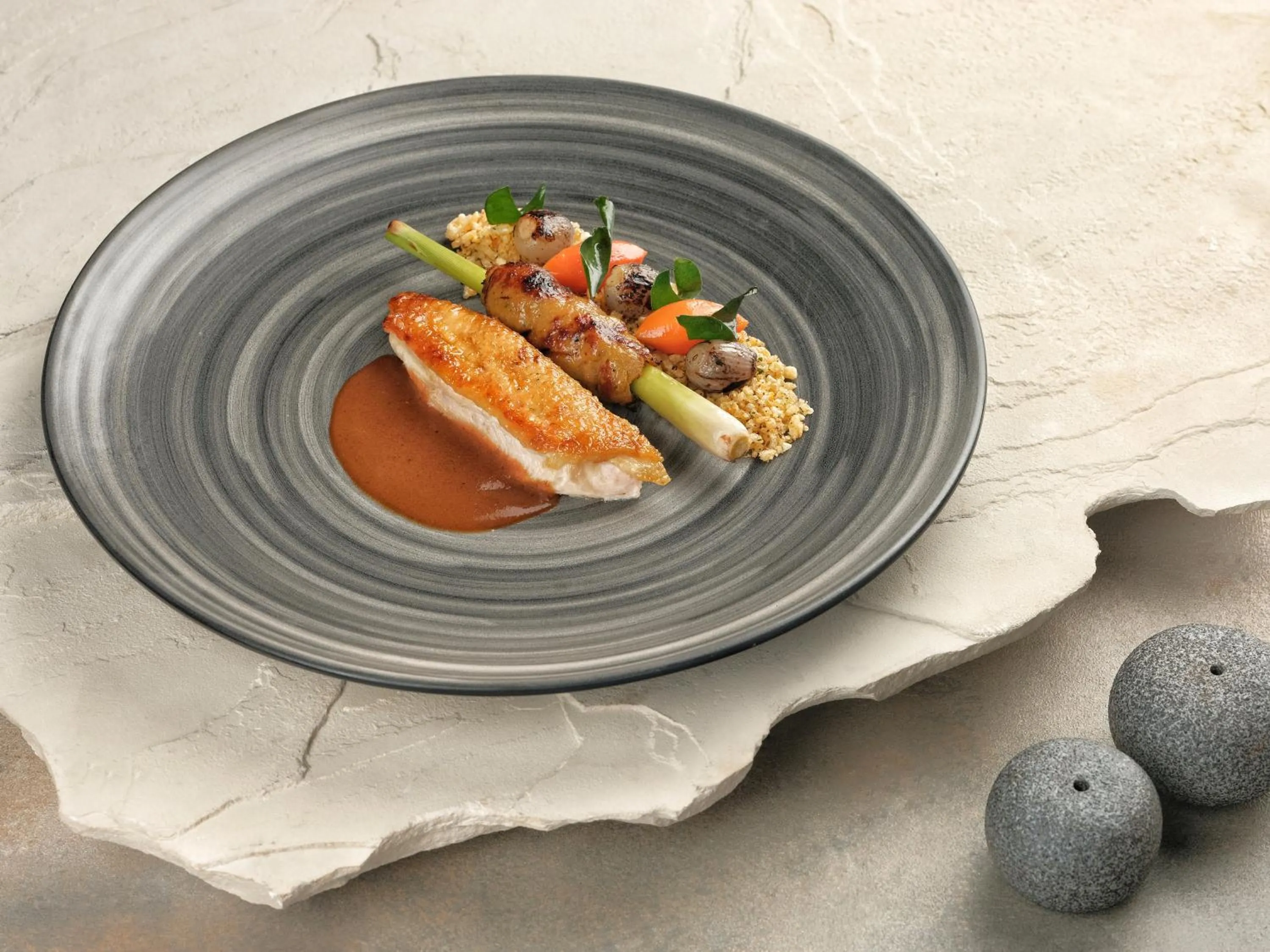 Food close-up in Samsara Ubud