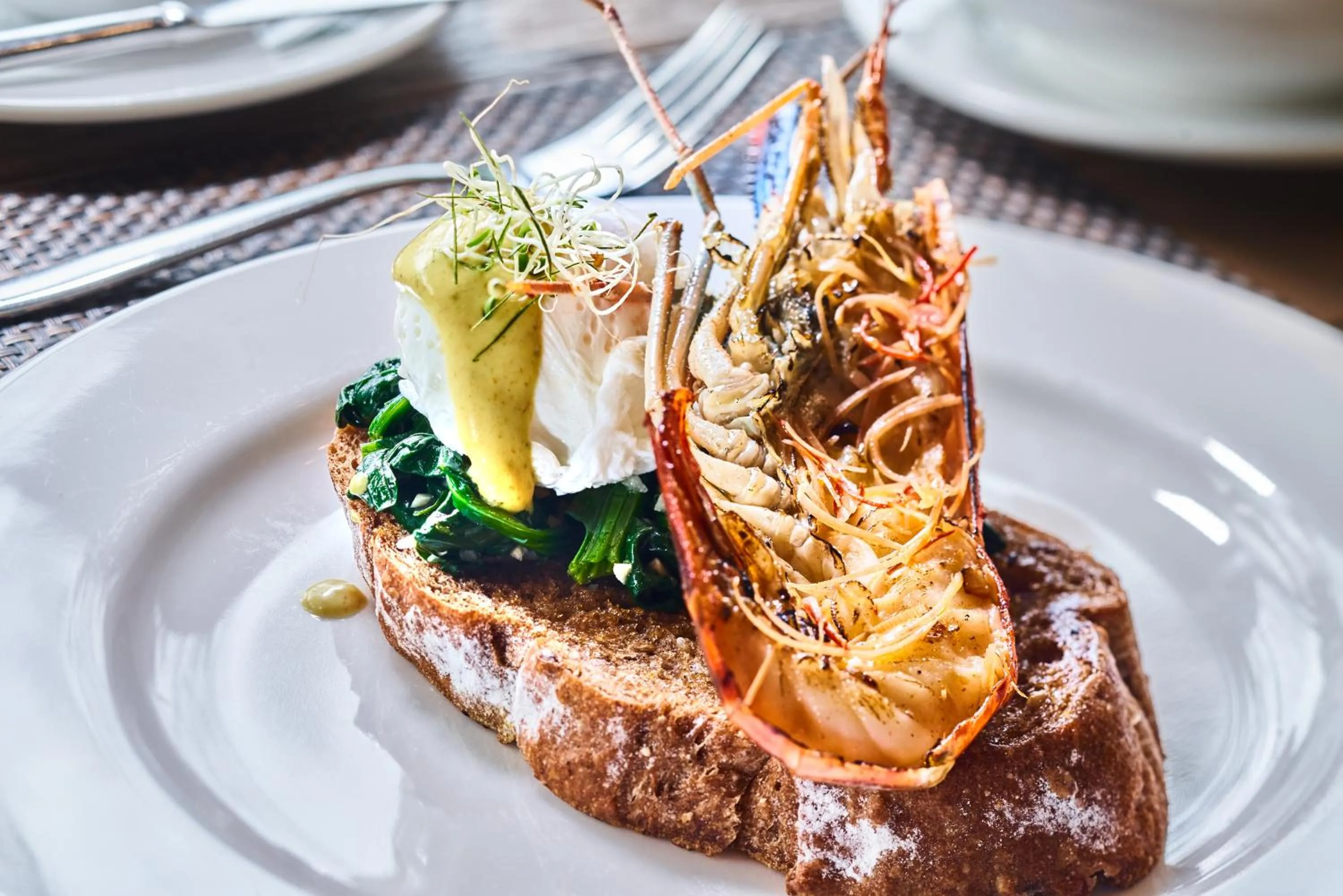 Food close-up in Samsara Ubud