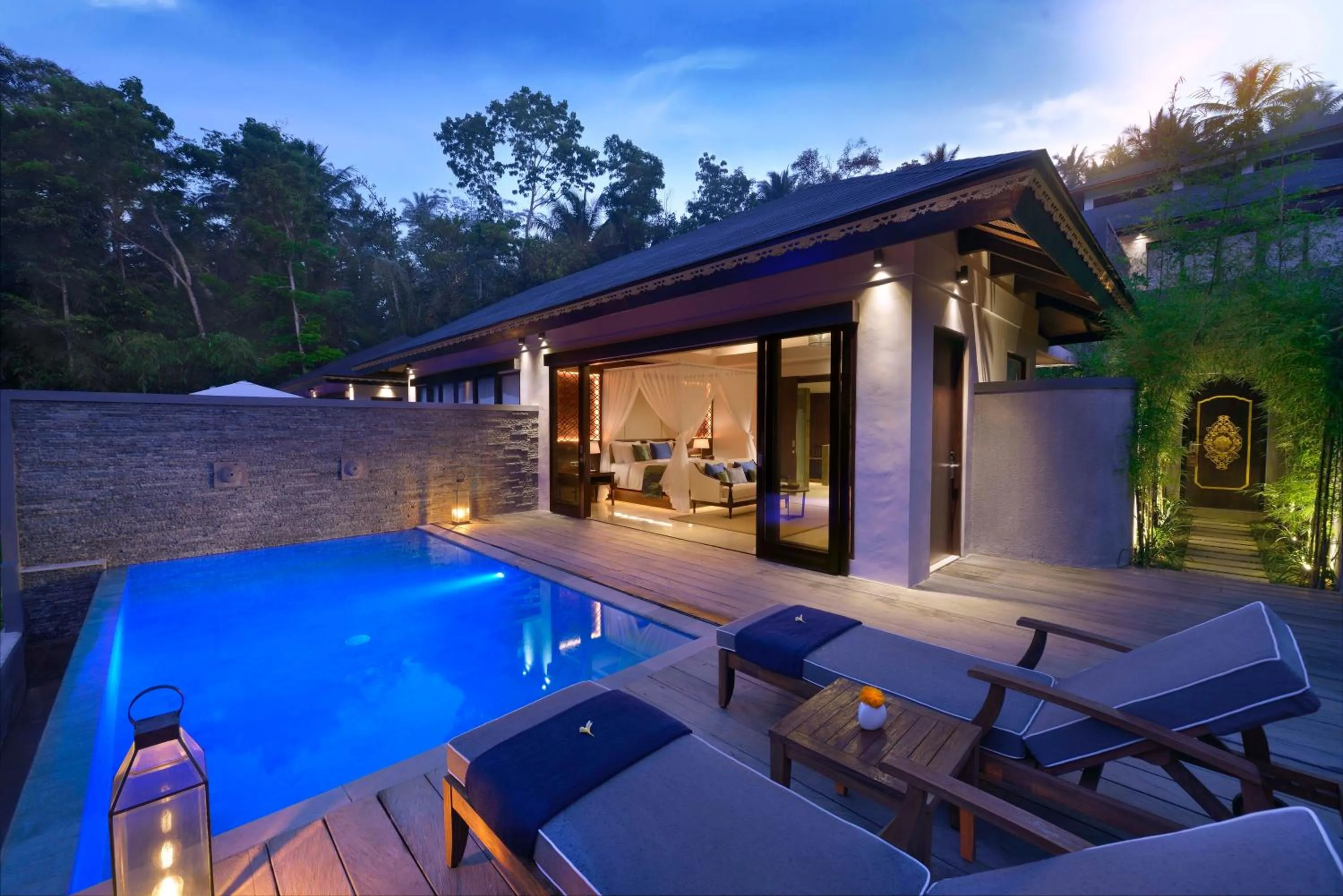 Pool view in Samsara Ubud