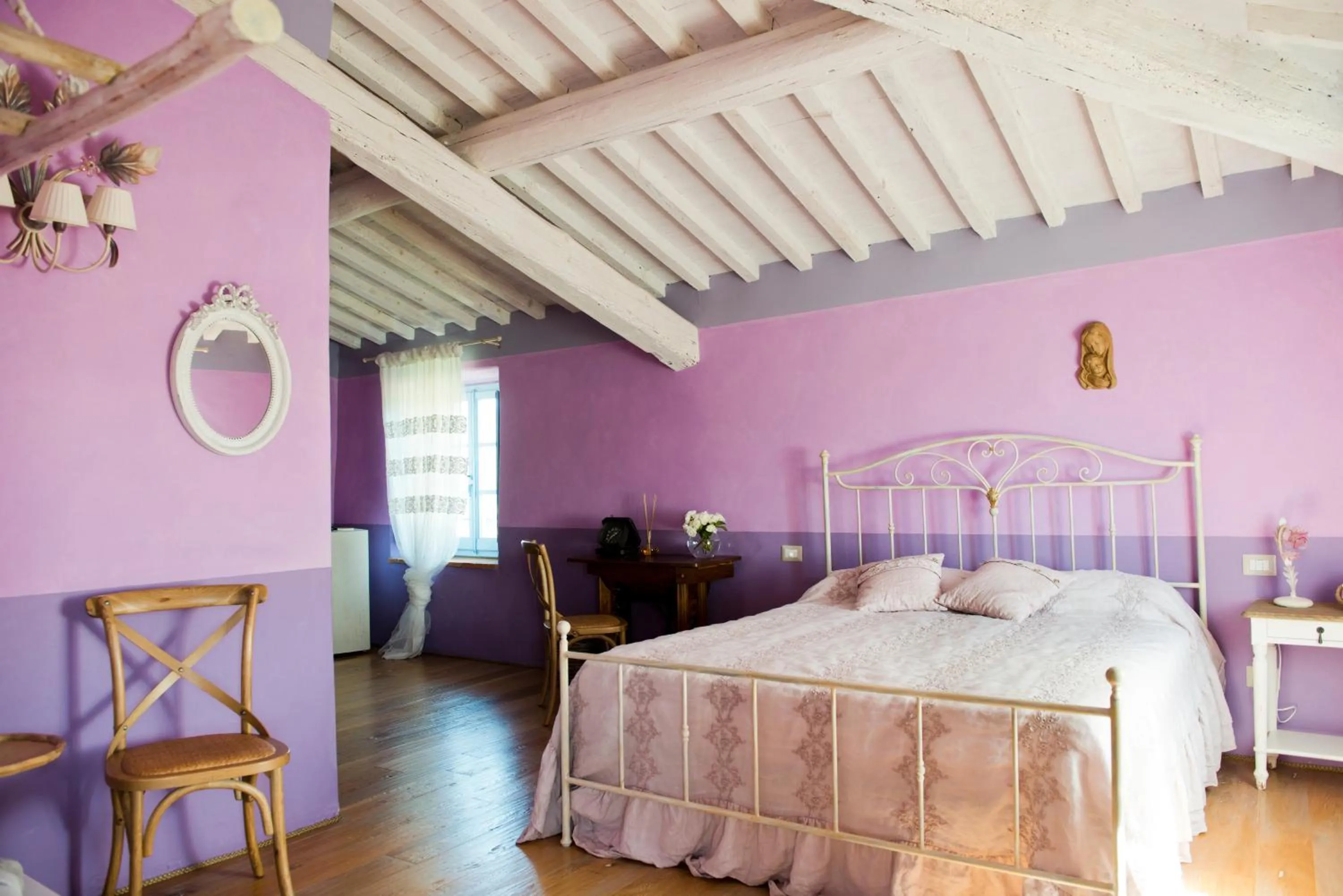 Bed in Tenuta Le Tre Virtù