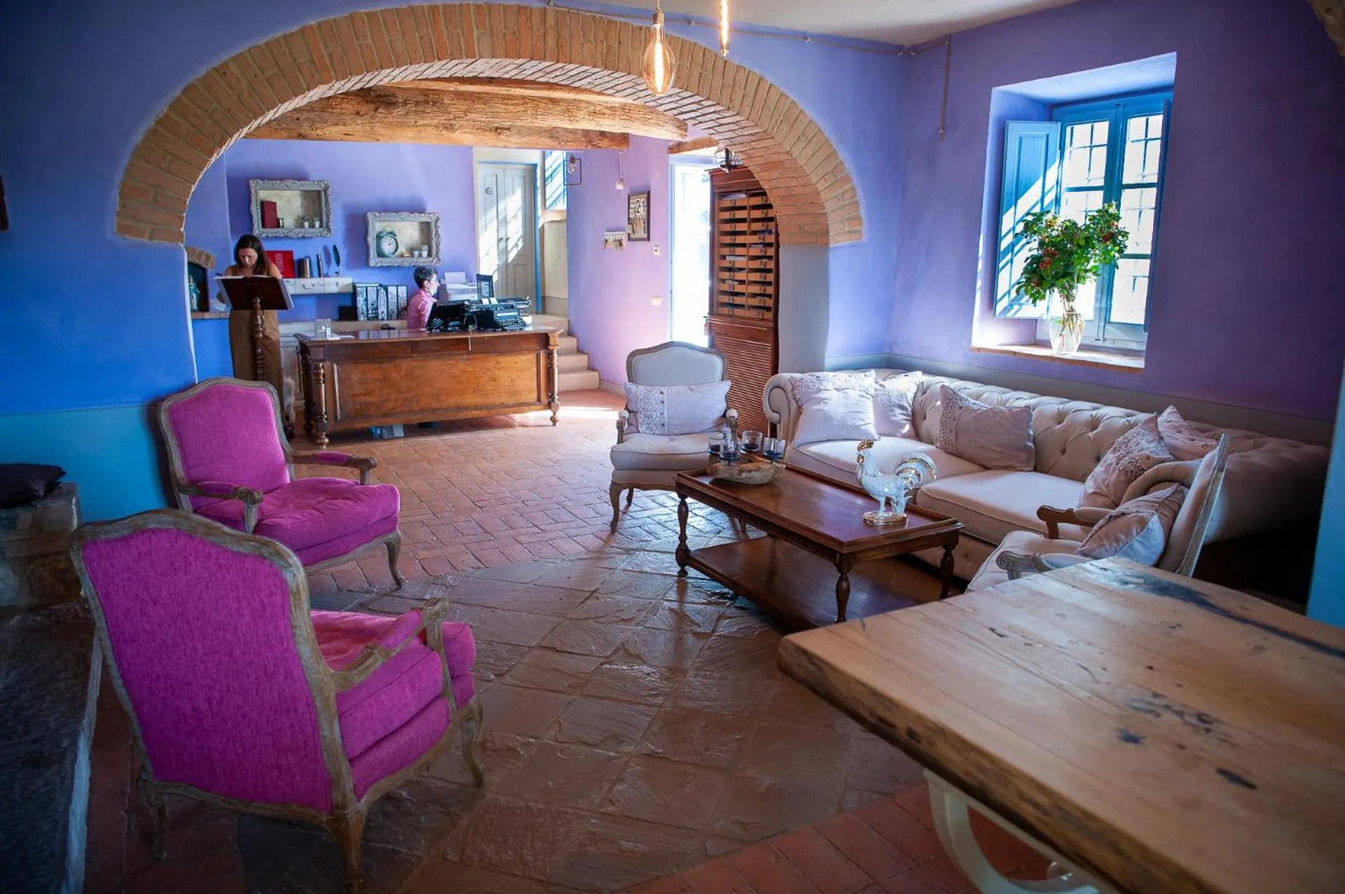 Lobby or reception in Tenuta Le Tre Virtù