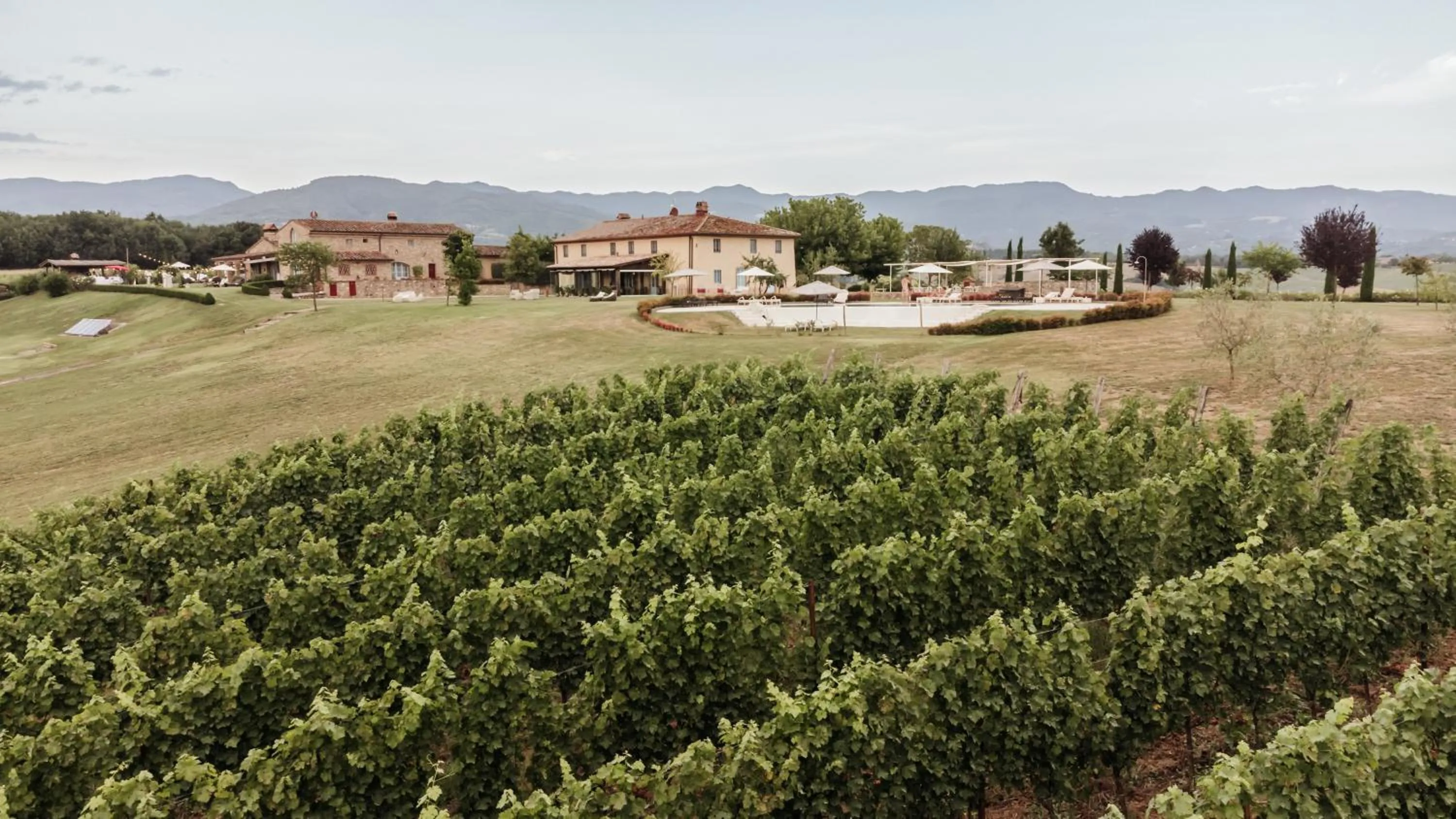 Natural landscape in Tenuta Le Tre Virtù