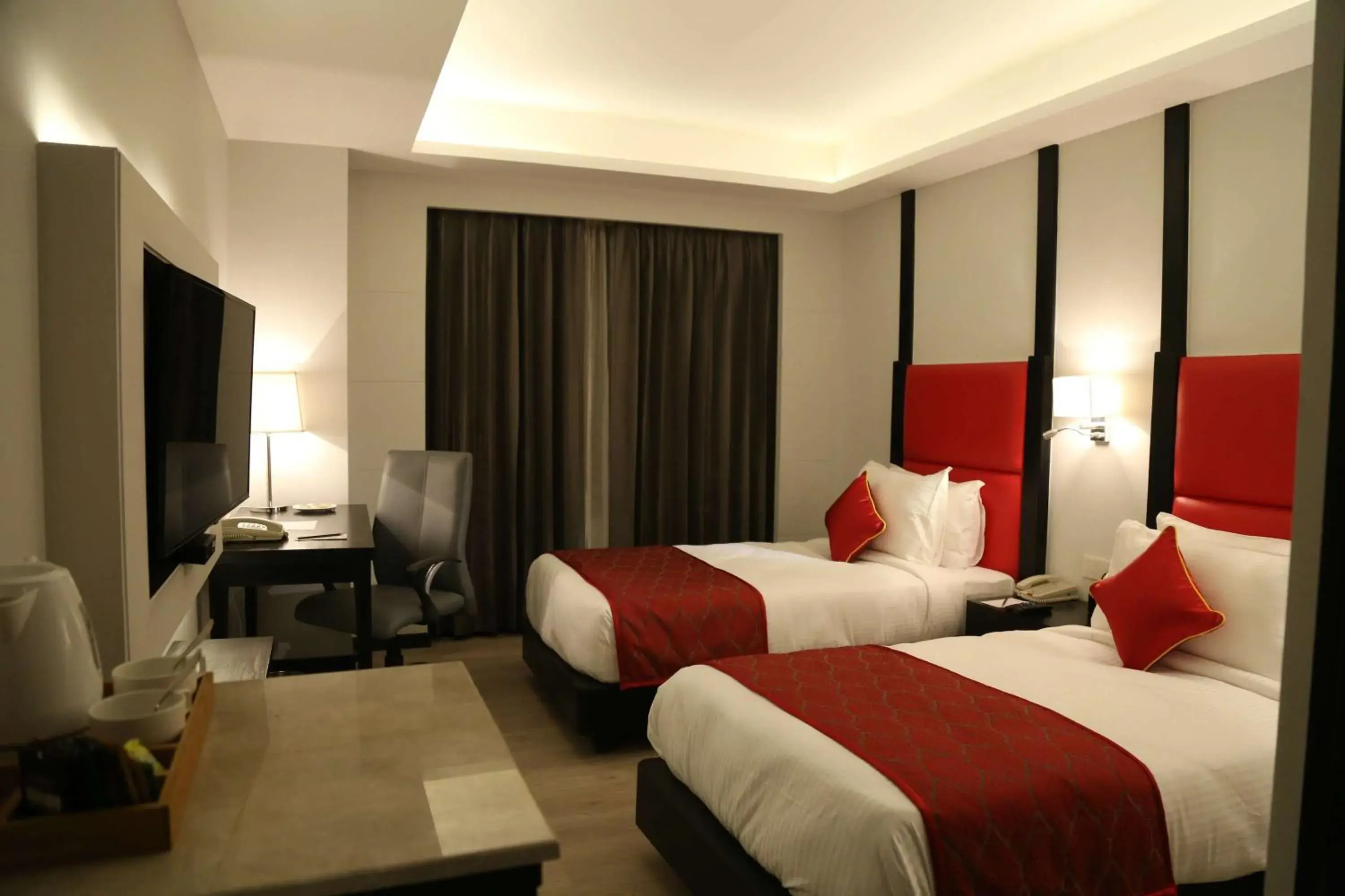 Photo of the whole room, Bed in Ramada Encore Jalandhar Photo of the whole room, Bed in Ramada Encore Jalandhar