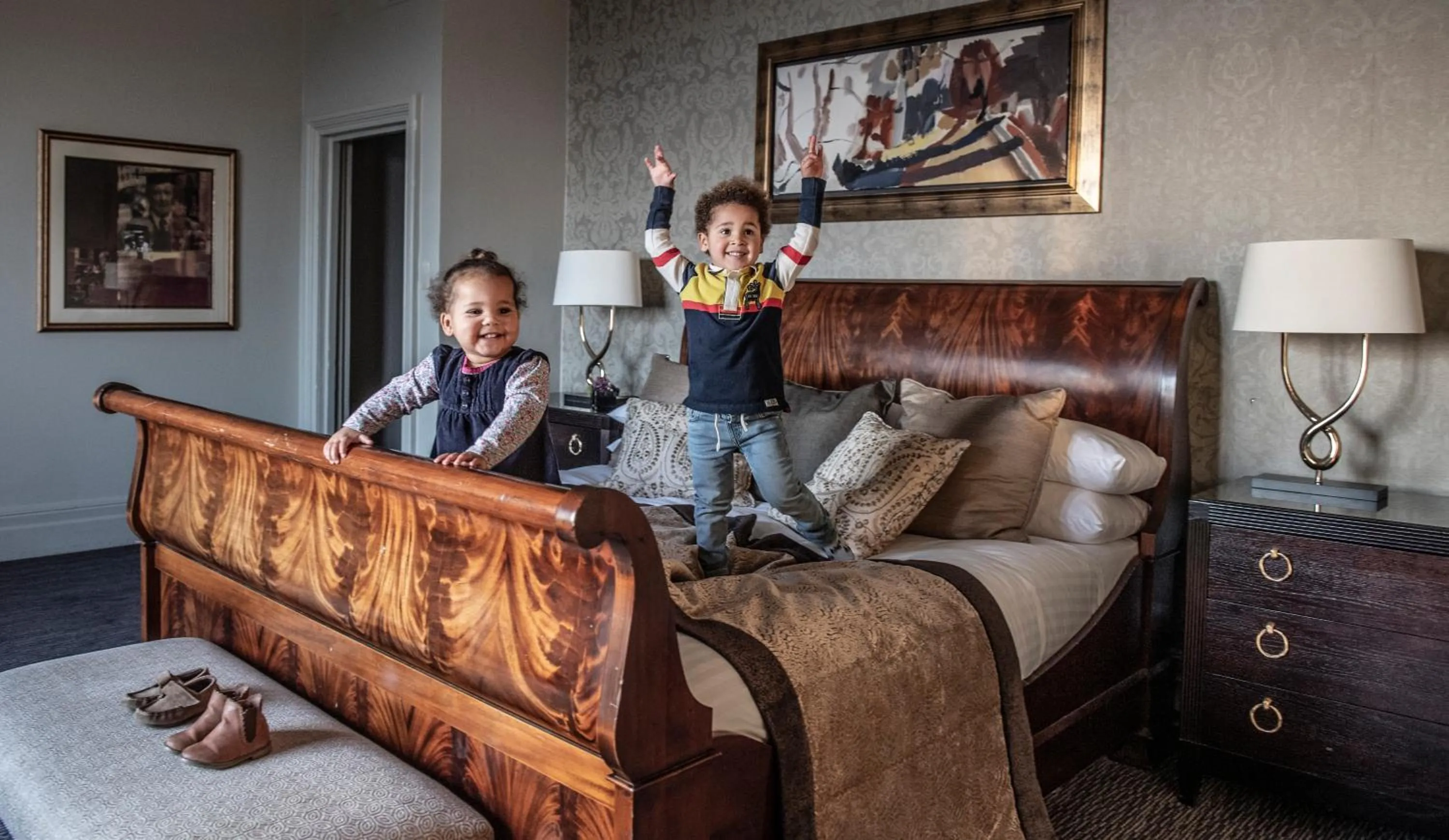 Bed in Nutfield Priory Hotel & Spa