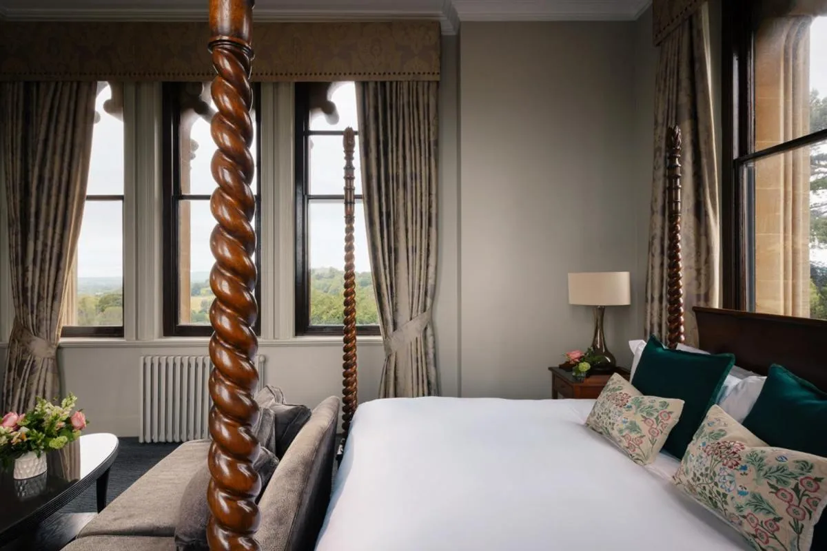 Bedroom, Bed in Nutfield Priory Hotel & Spa