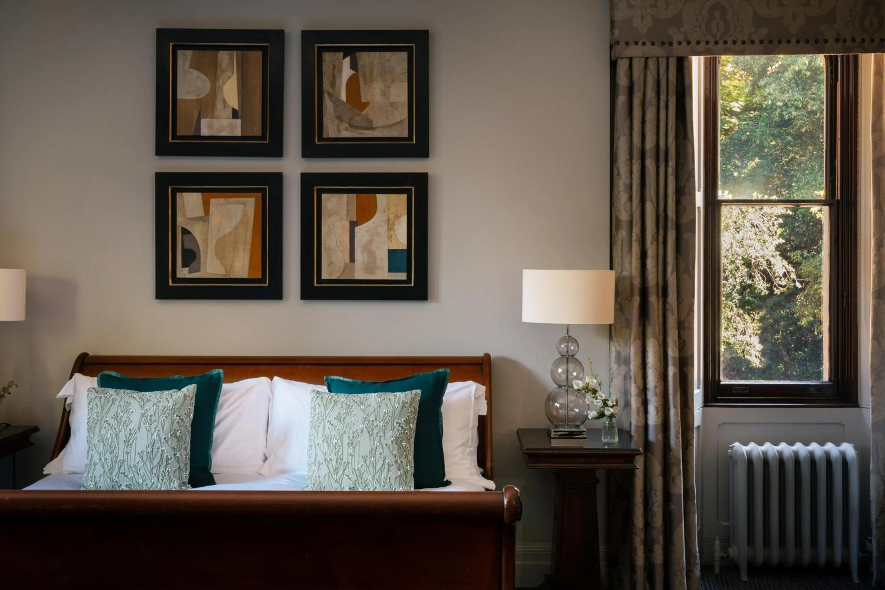 Bedroom, Bed in Nutfield Priory Hotel & Spa