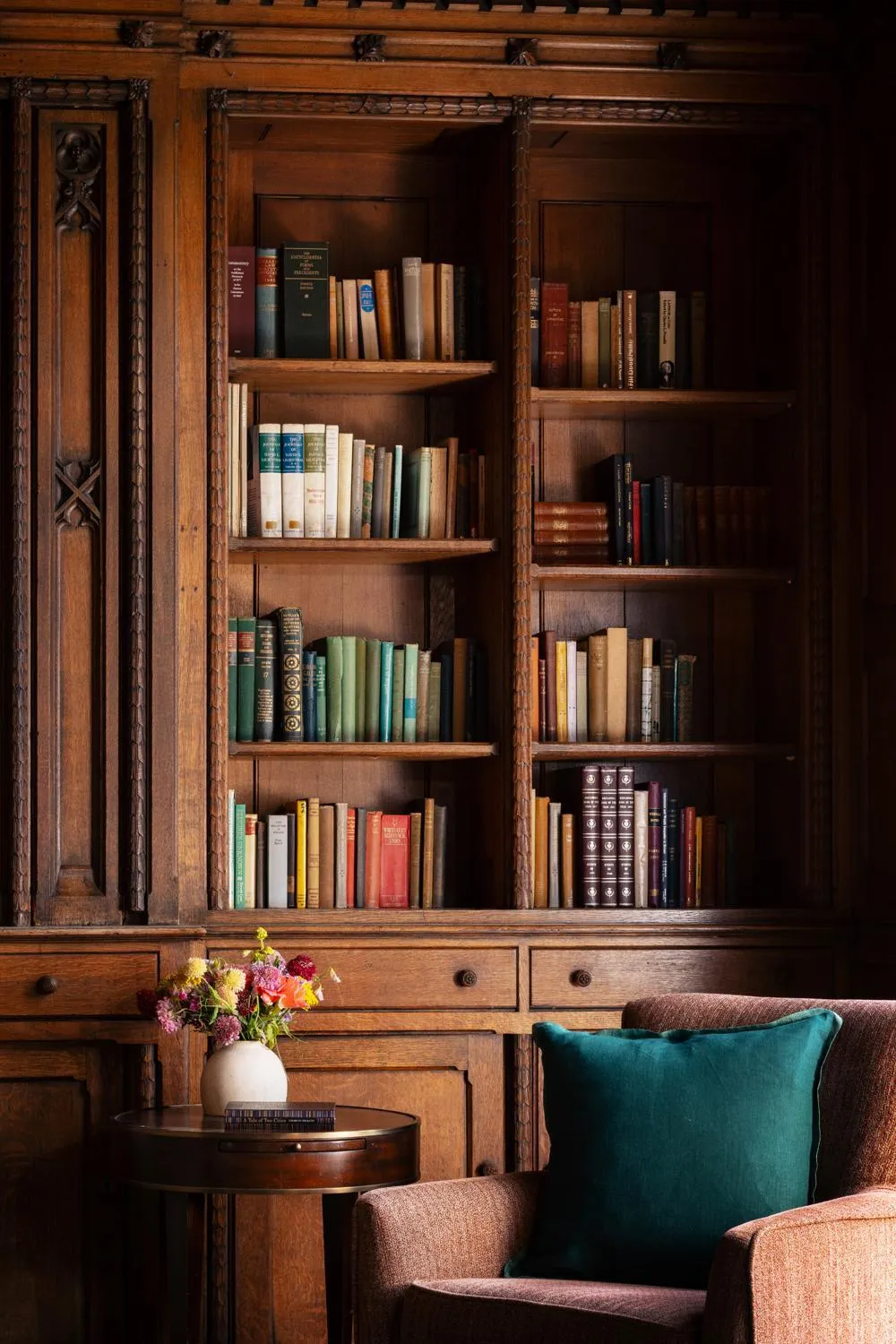 Library in Nutfield Priory Hotel & Spa