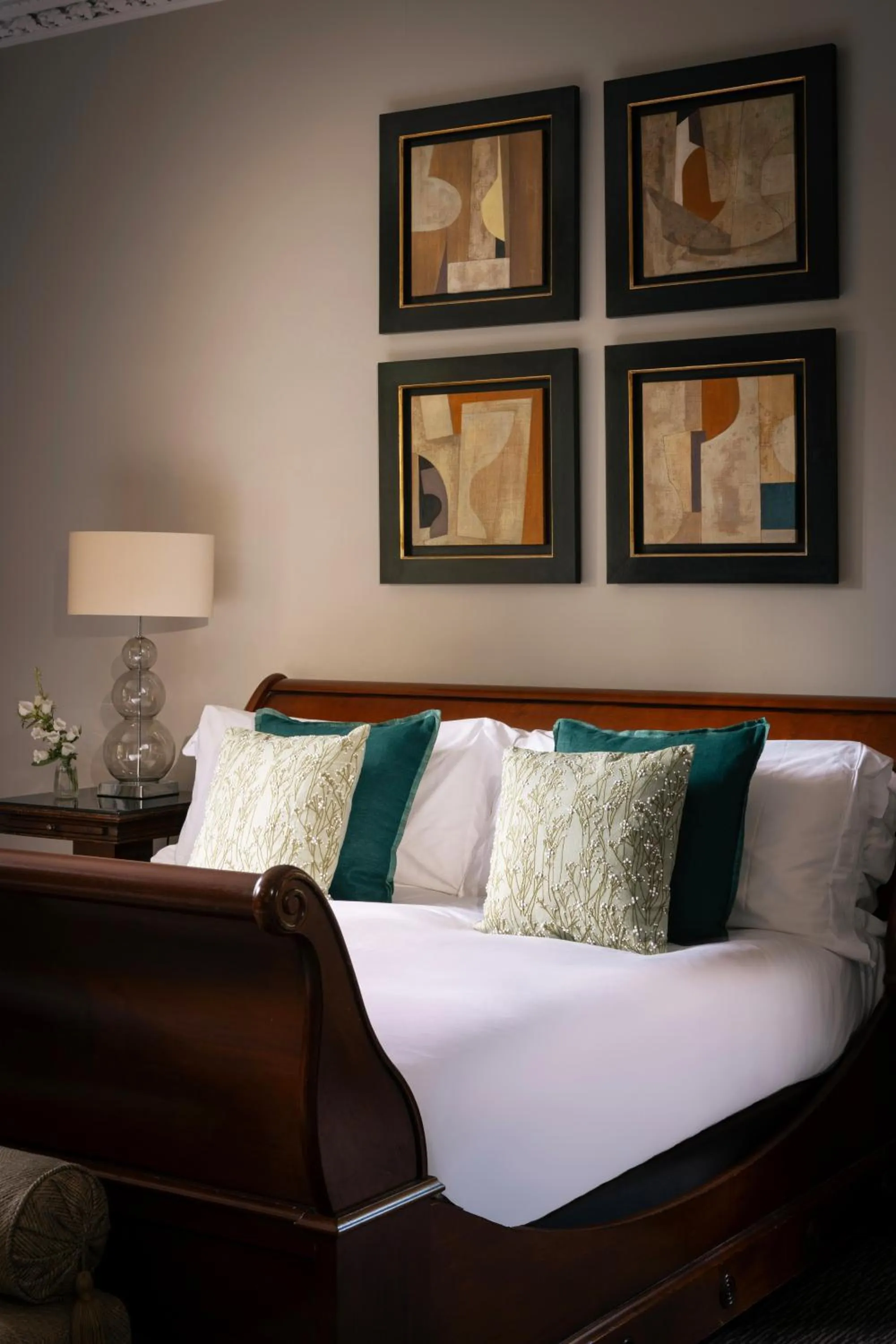 Bedroom, Bed in Nutfield Priory Hotel & Spa