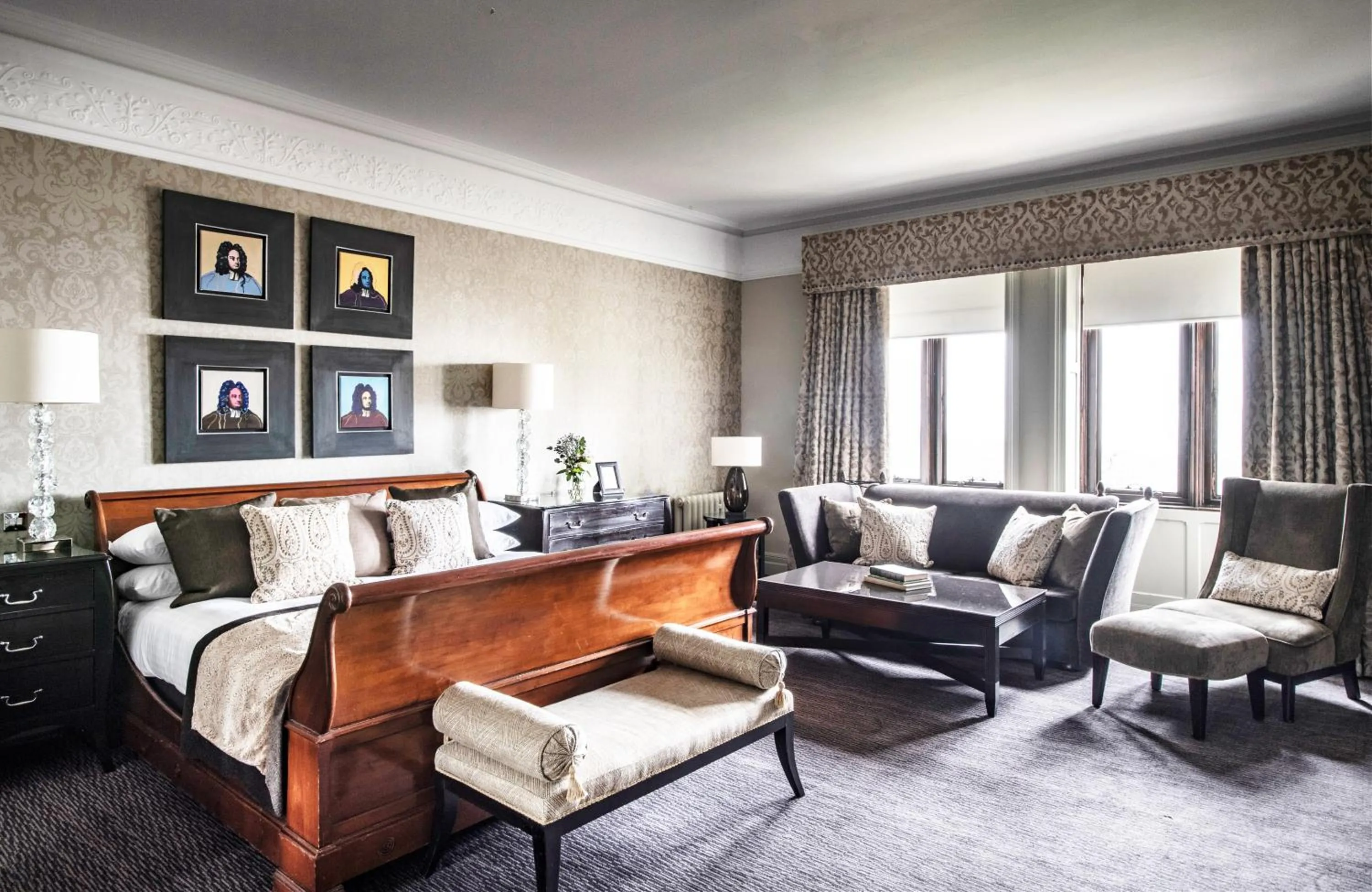 Bedroom in Nutfield Priory Hotel & Spa