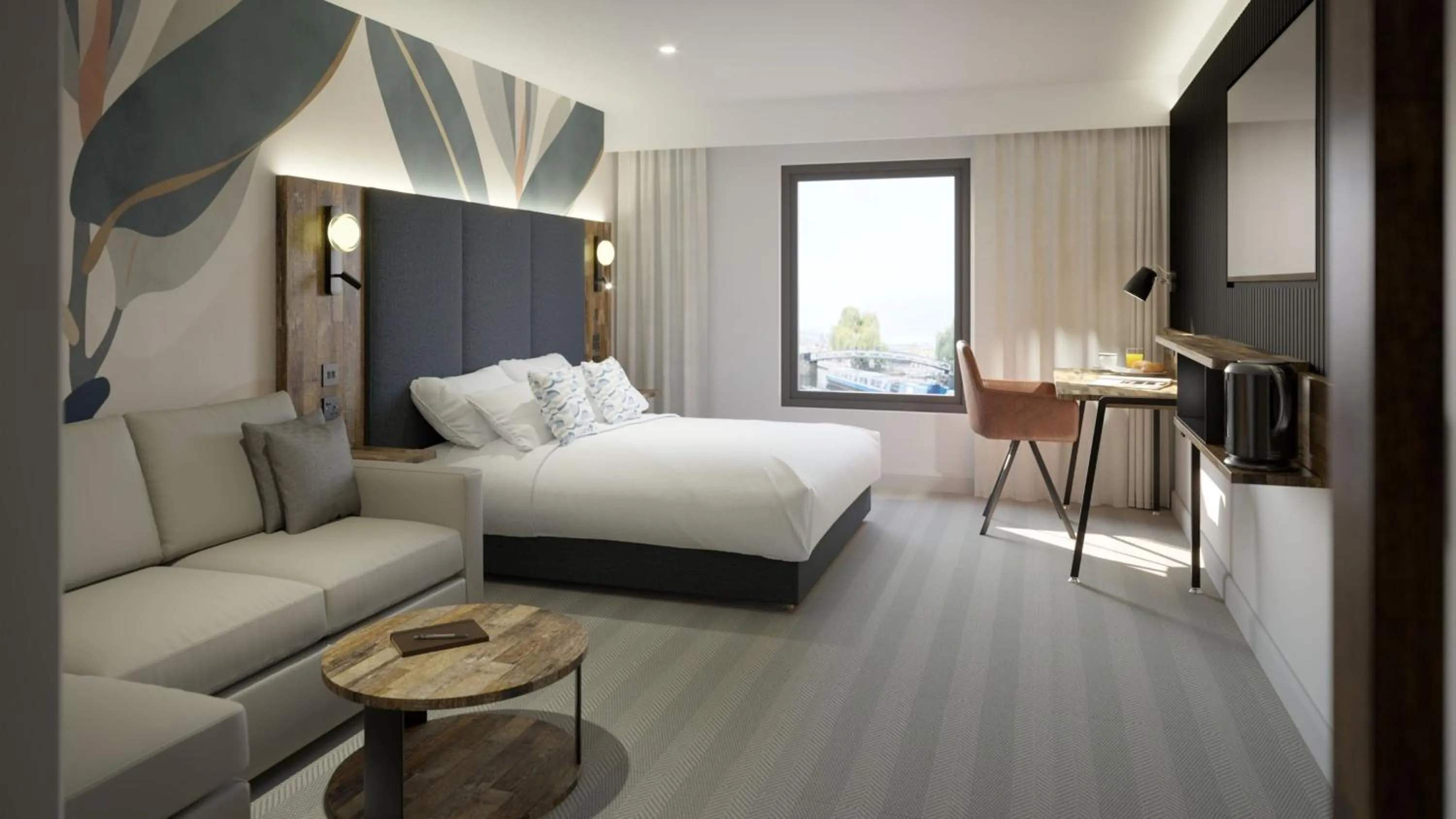 Photo of the whole room, Bed in Holiday Inn London Camden Lock by IHG