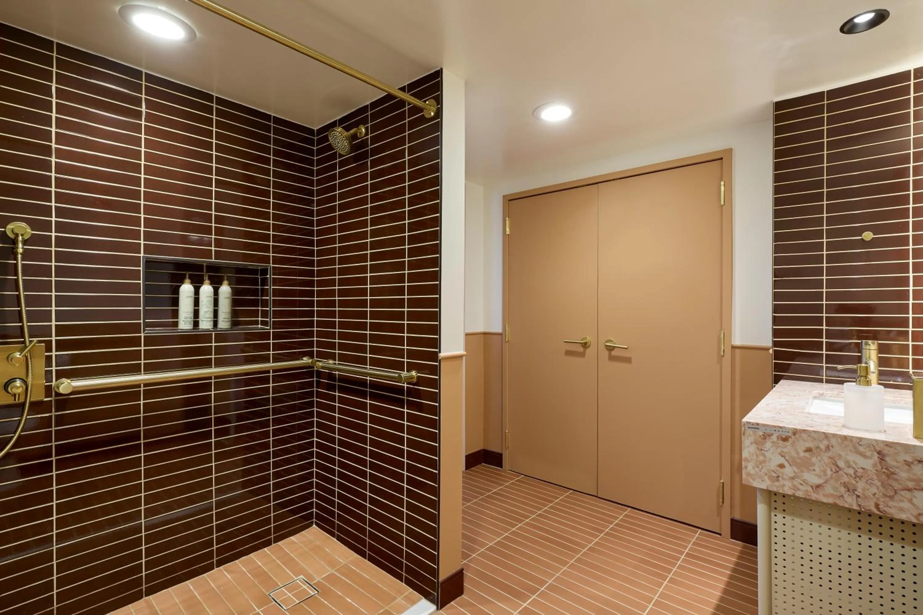 Bathroom in Downright Austin, A Renaissance Hotel