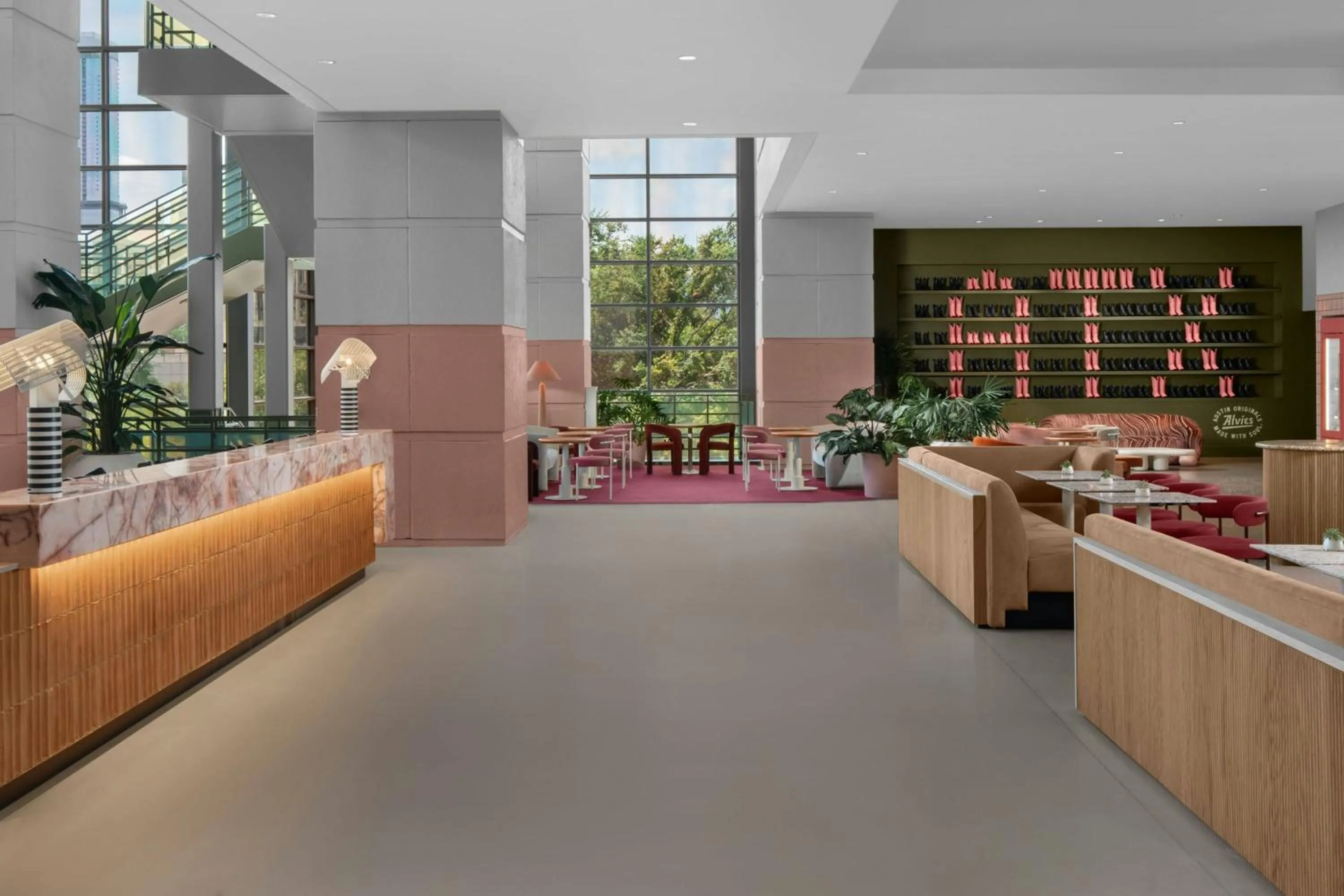 Lobby or reception in Downright Austin, A Renaissance Hotel