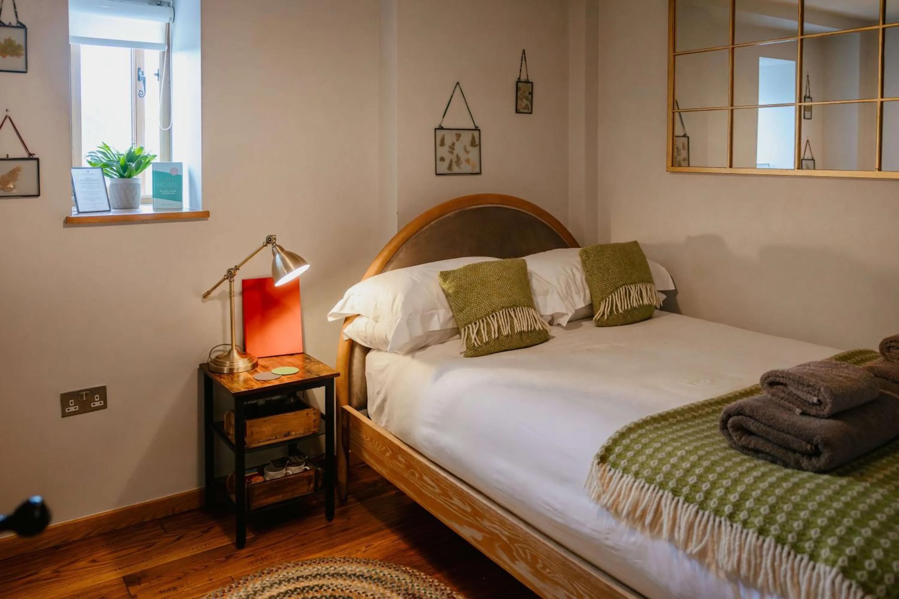 Bed in Flint Barns, Rathfinny Wine Estate