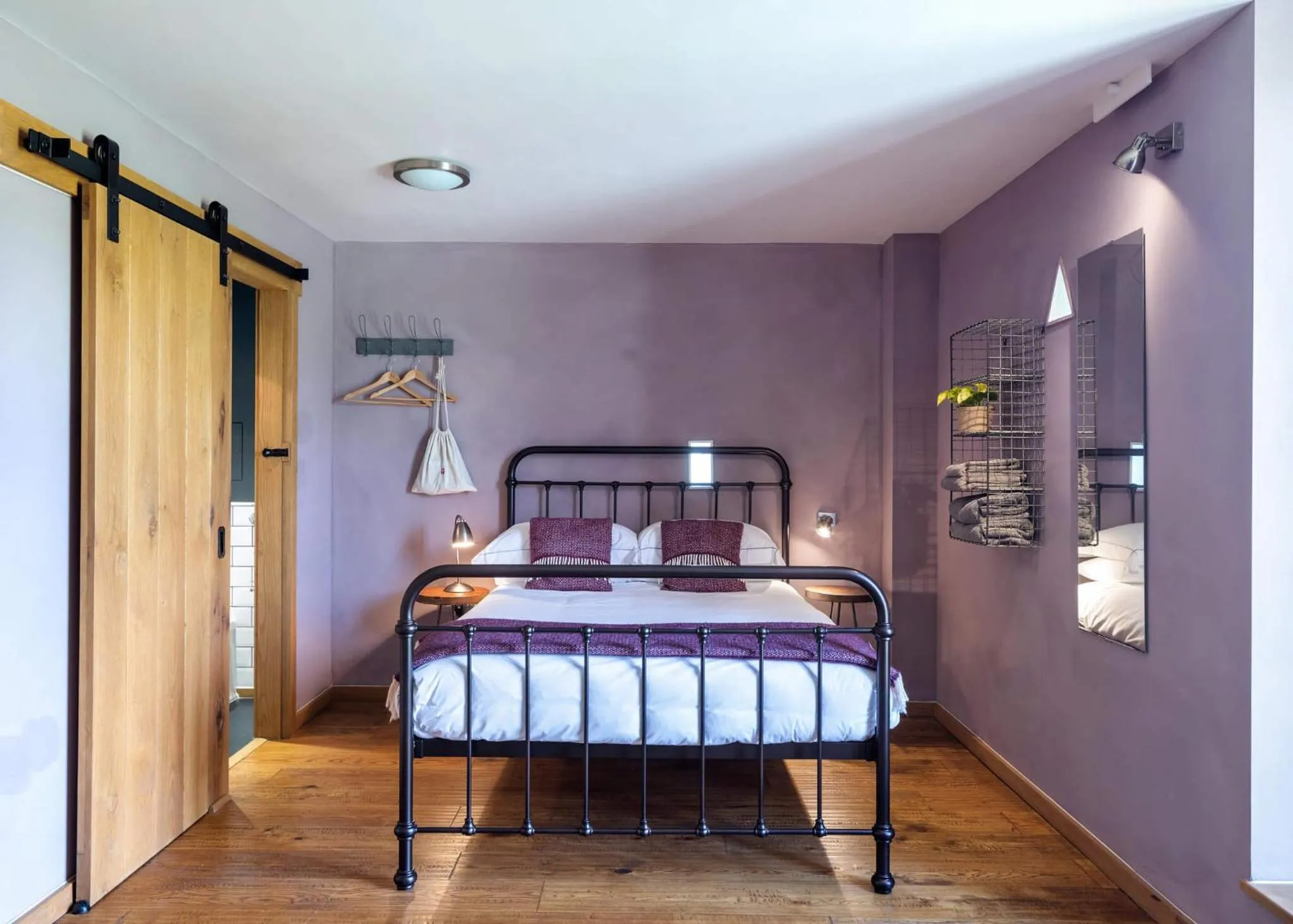Bed in Flint Barns, Rathfinny Wine Estate