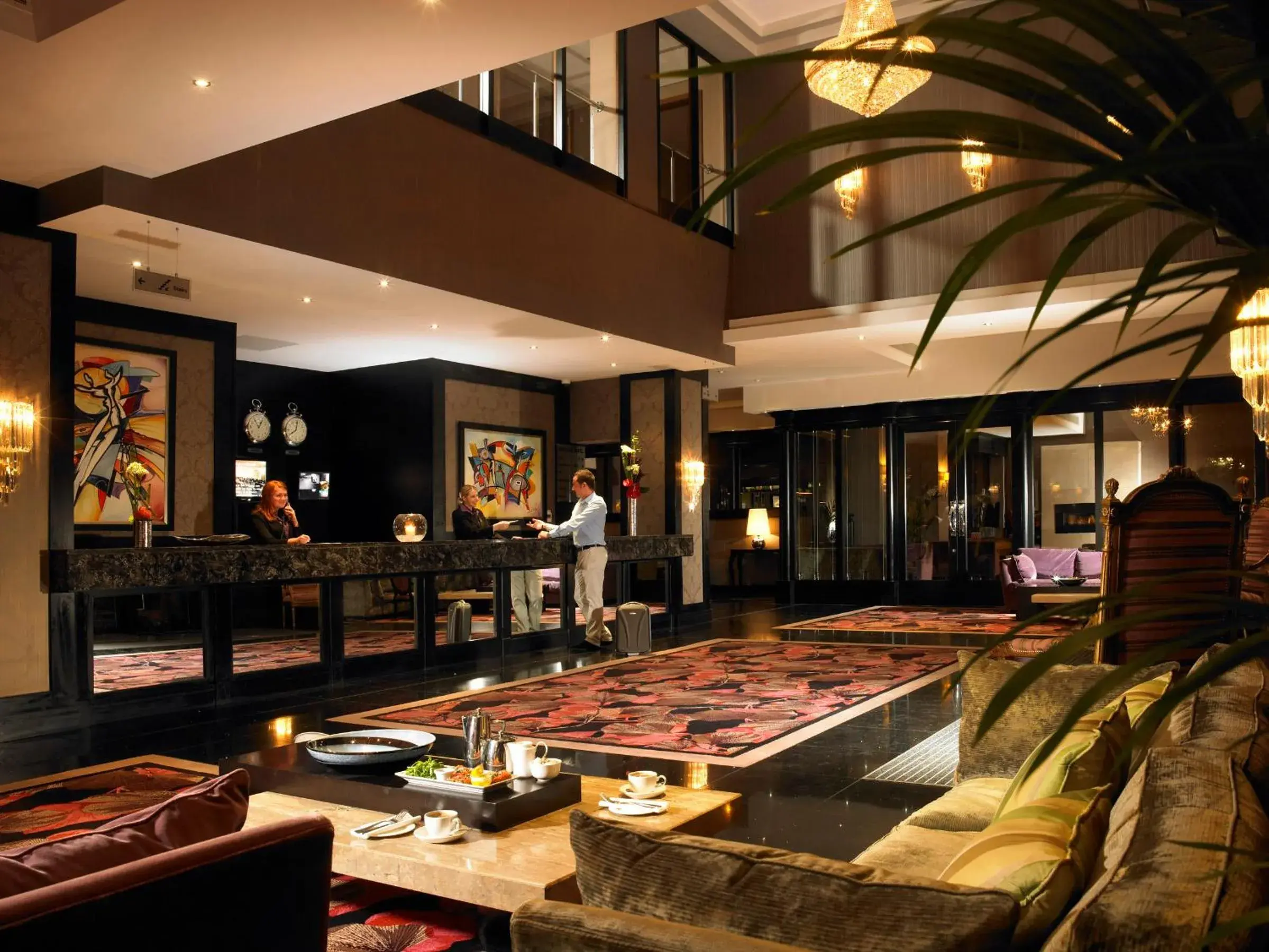 Lobby or reception in Ashling Hotel Dublin Lobby or reception in Ashling Hotel Dublin