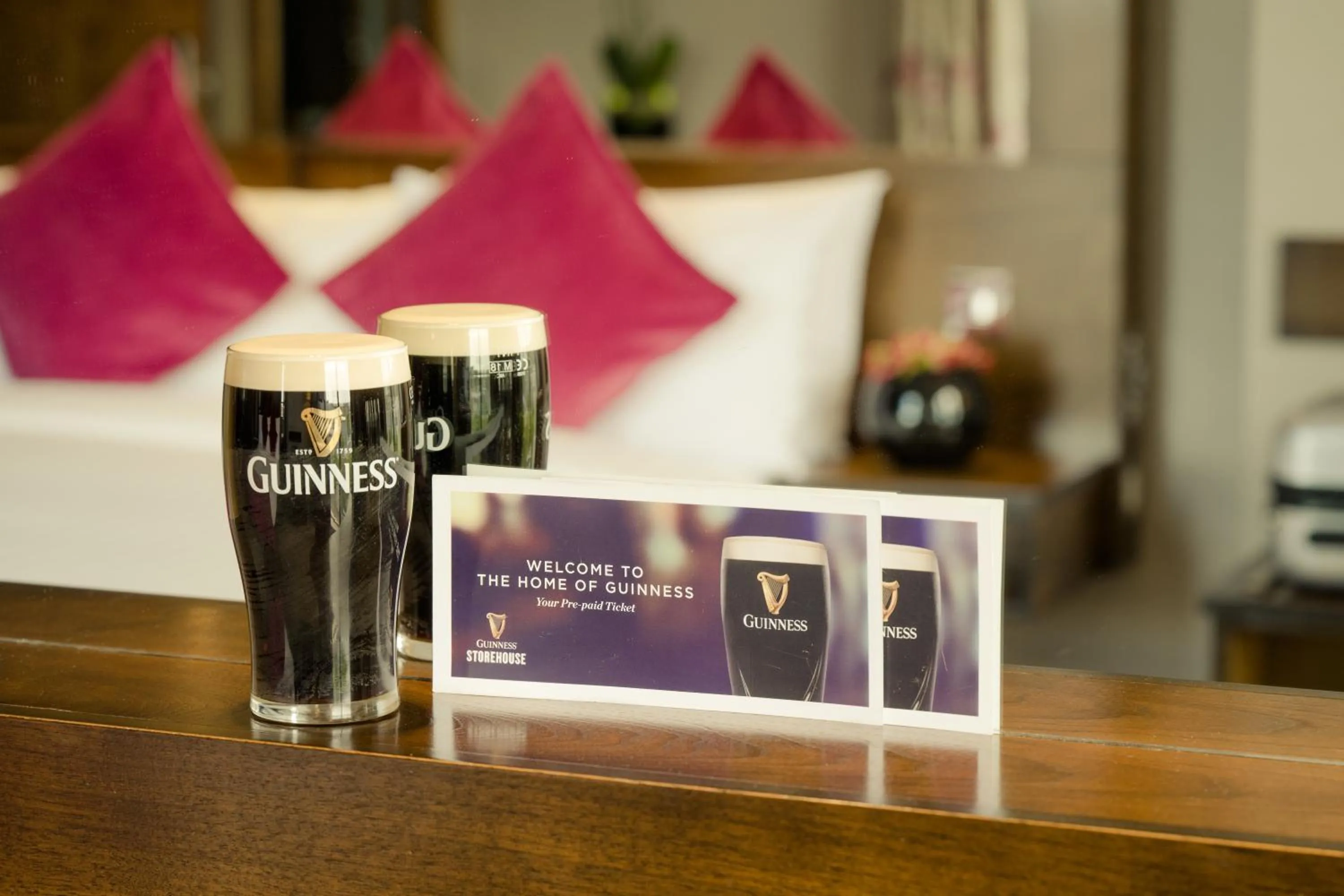 Drinks in Ashling Hotel Dublin