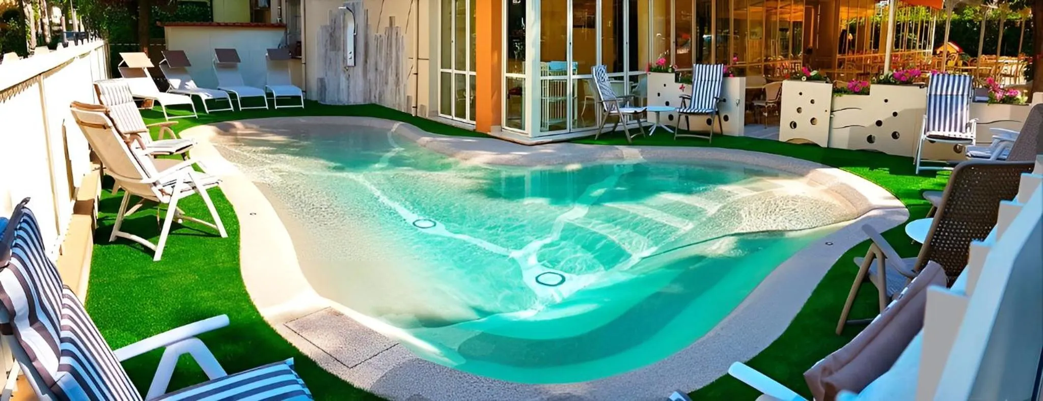 Garden in Hotel Gioiosa