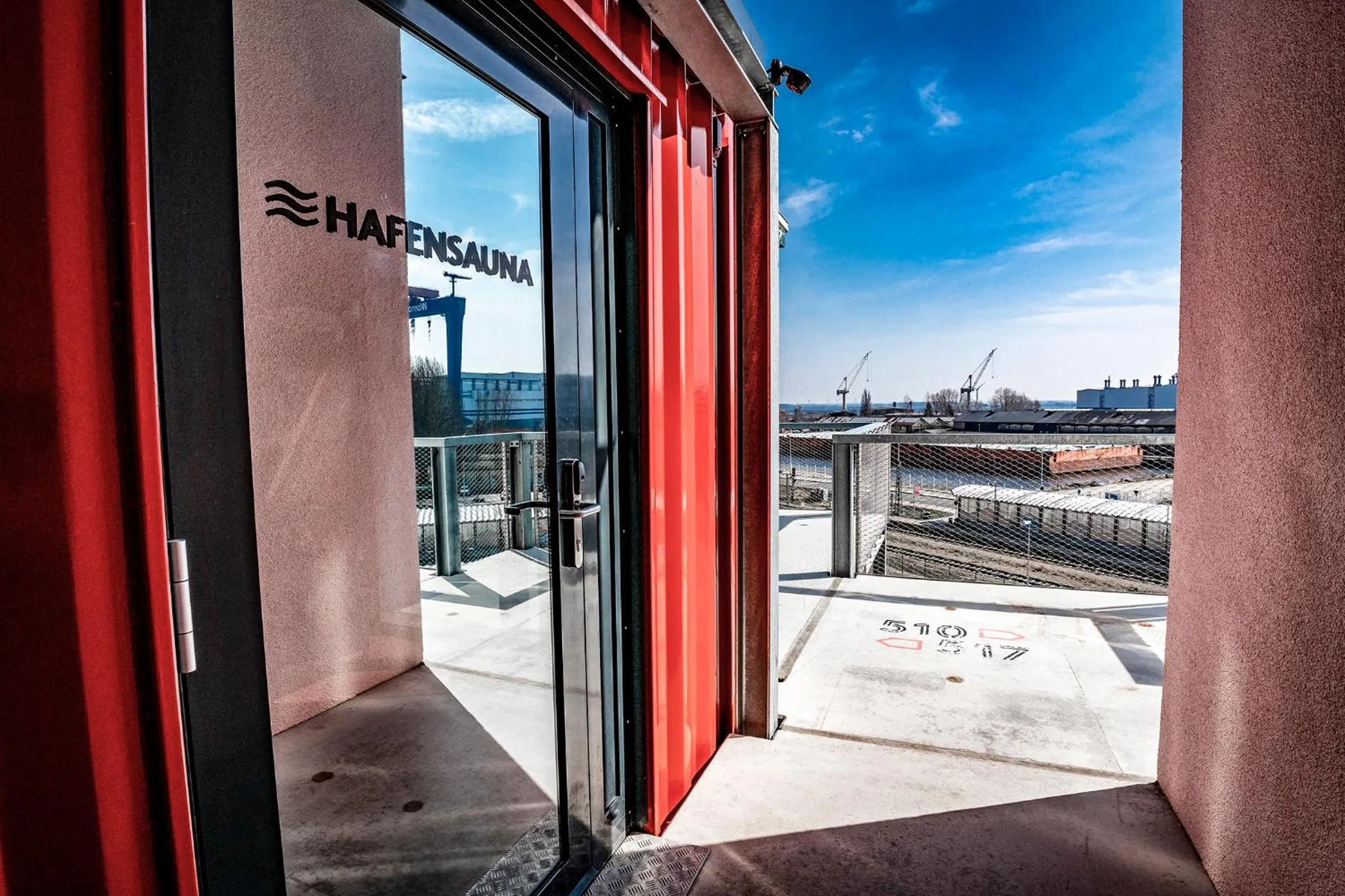 Sauna in DOCK INN Hostel Warnemünde