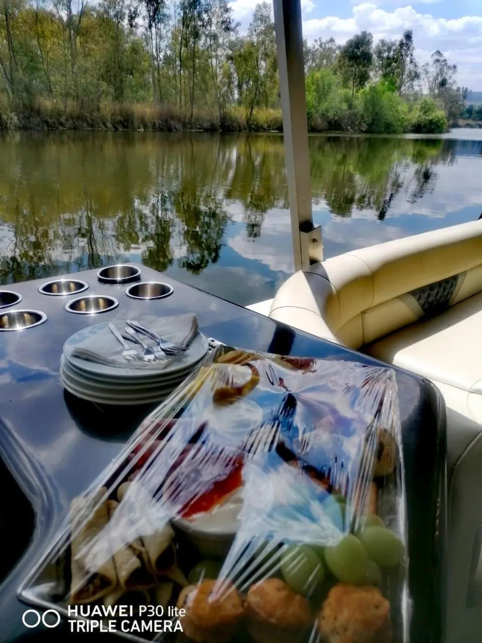 River view in Willow Banks Lodge